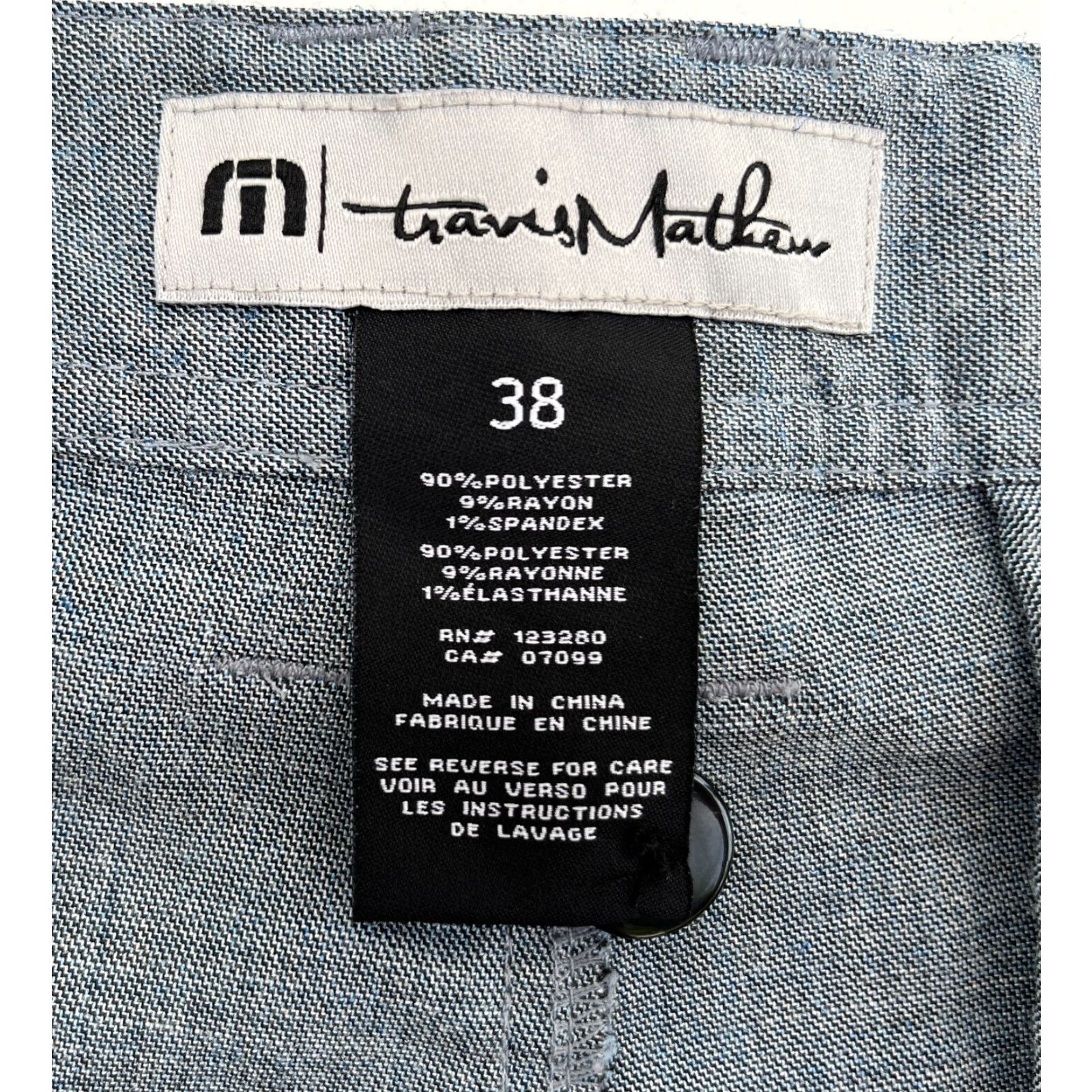TravisMathew Travis Mathew Men's Chambray Shorts Shirt? Size US 38 / EU 54 - 6 Thumbnail