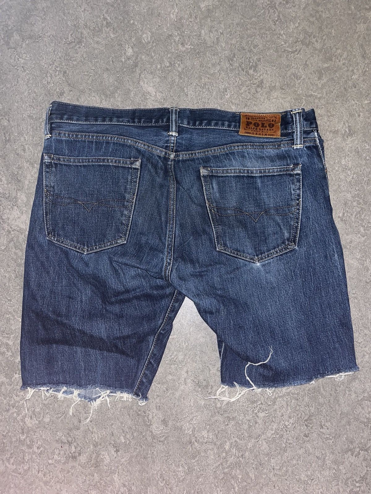 Polo Ralph Lauren Polo Ralph Lauren Vintage Cutoff Denim Shorts Size US 32 / EU 48 - 2 Thumbnail