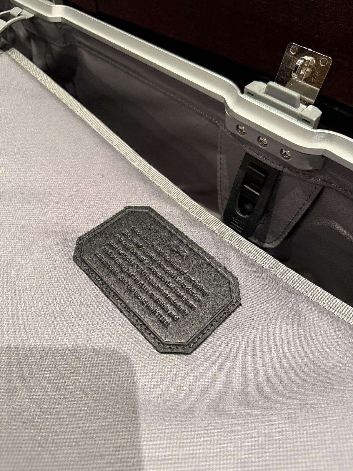 Tumi TUMI Extended Trip Packing Case Silver Aluminum 31” Luggage Size ONE SIZE - 15 Thumbnail