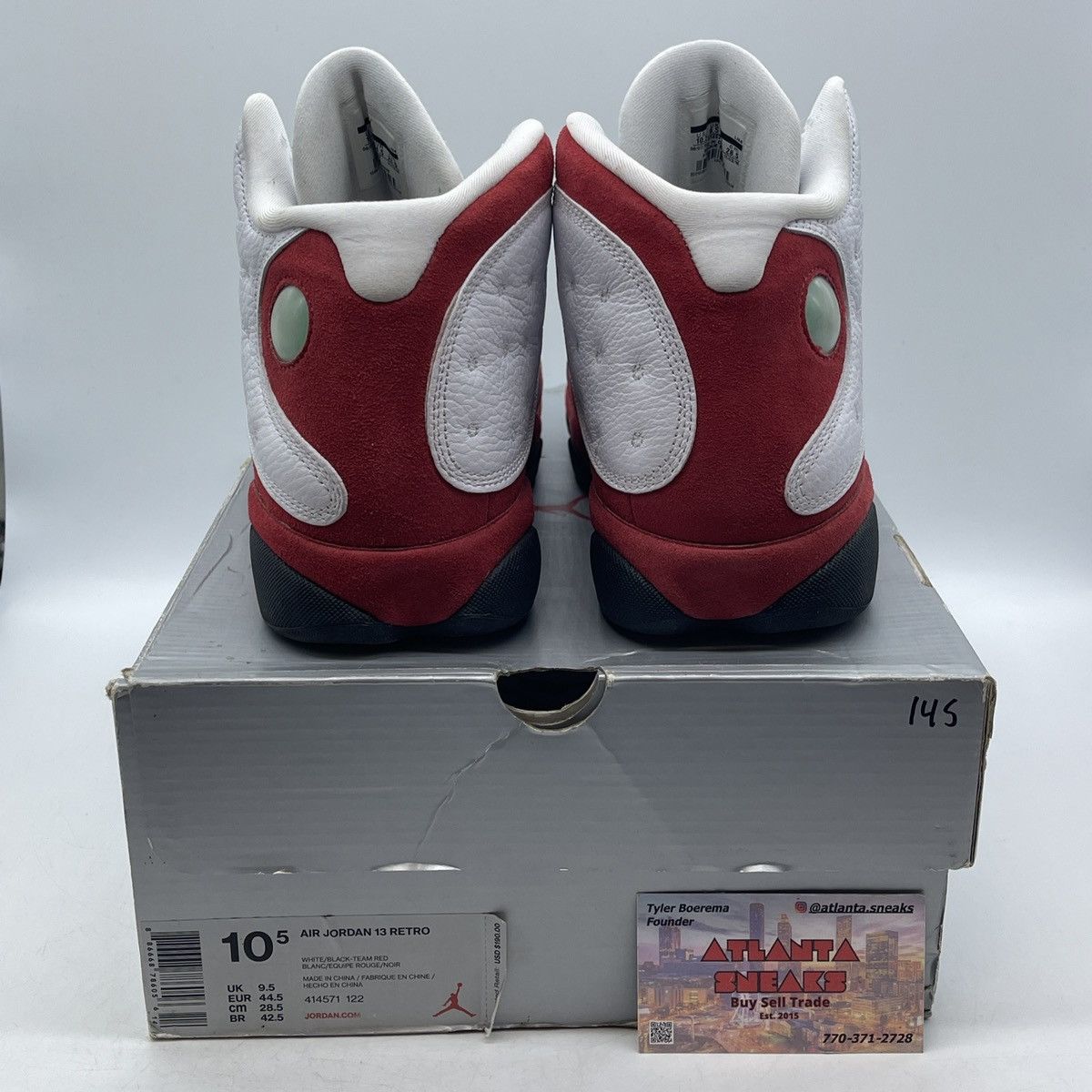 Jordan Brand Air Jordan 13 Chicago Size US 10.5 / EU 43-44 - 3 Thumbnail