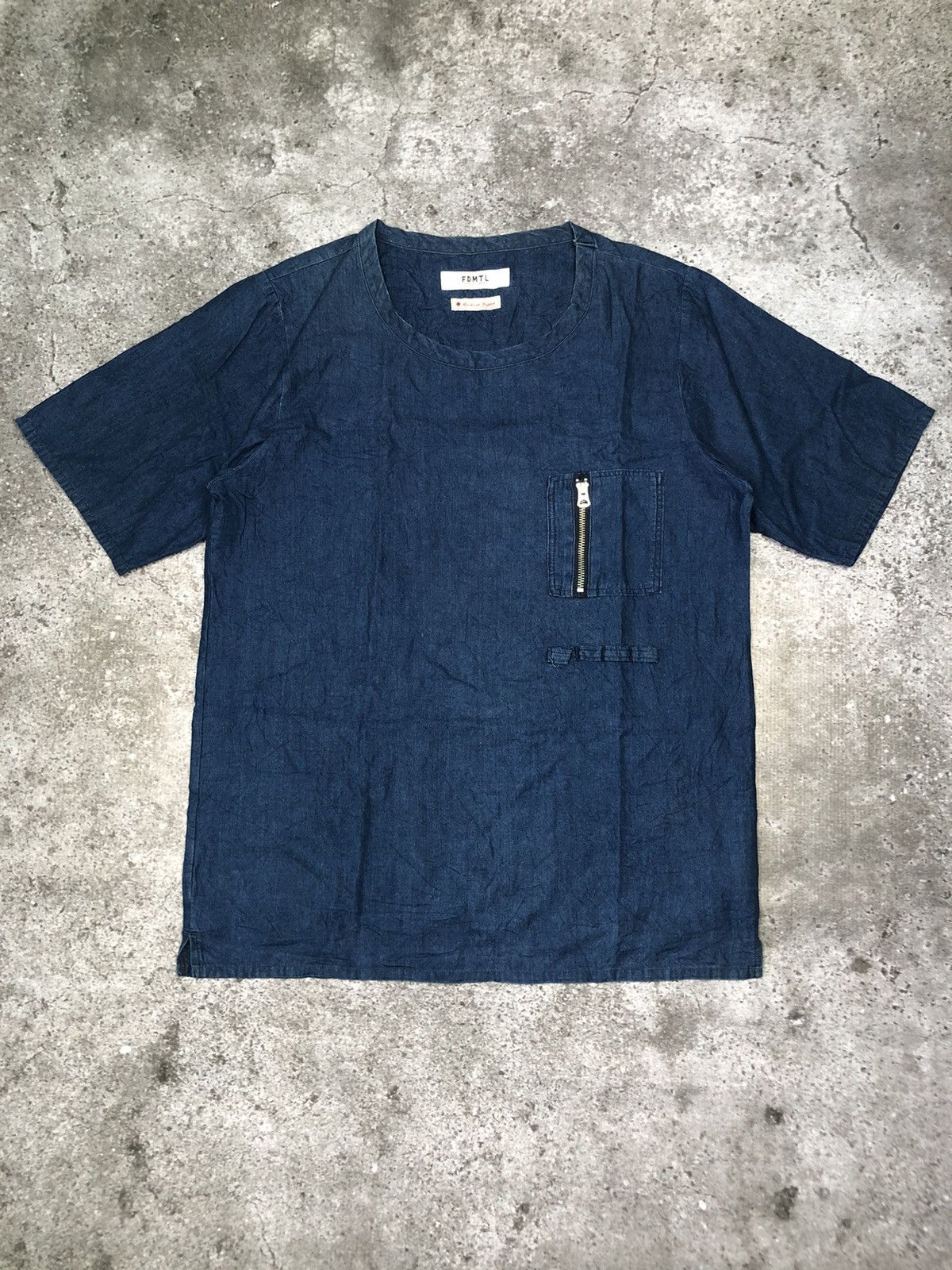 FDMTL FDMTL Denim T-shirt Size US M / EU 48-50 / 2 - 1 Thumbnail