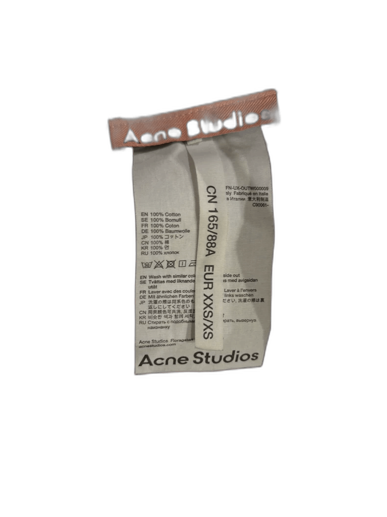 Acne Studios acne studios oversized denim jacket Size US S / EU 44-46 / 1 - 1 Thumbnail