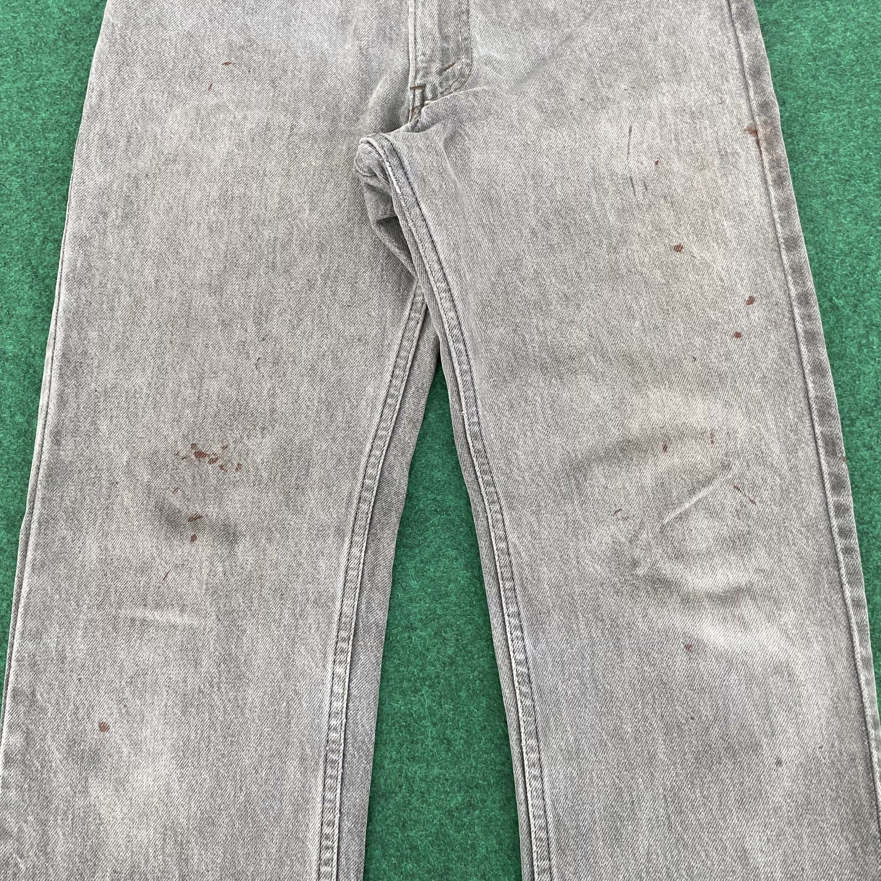 Levi's × Vintage Vtg Levis 505 Paint Faded Punk Sz 29 Grunge Jeans Size US 29 - 7 Thumbnail