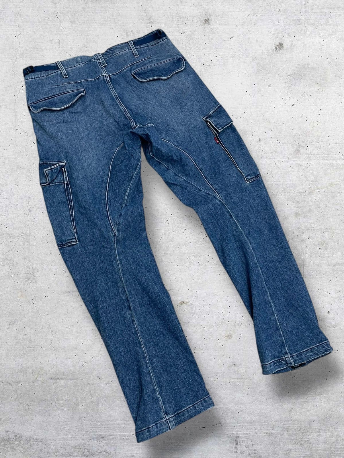 Levi's Vintage Clothing VINTAGE ENGINEERED LEVIS USA DESIGNER TWISTED CARGO DENIM Size US 31 - 9 Thumbnail