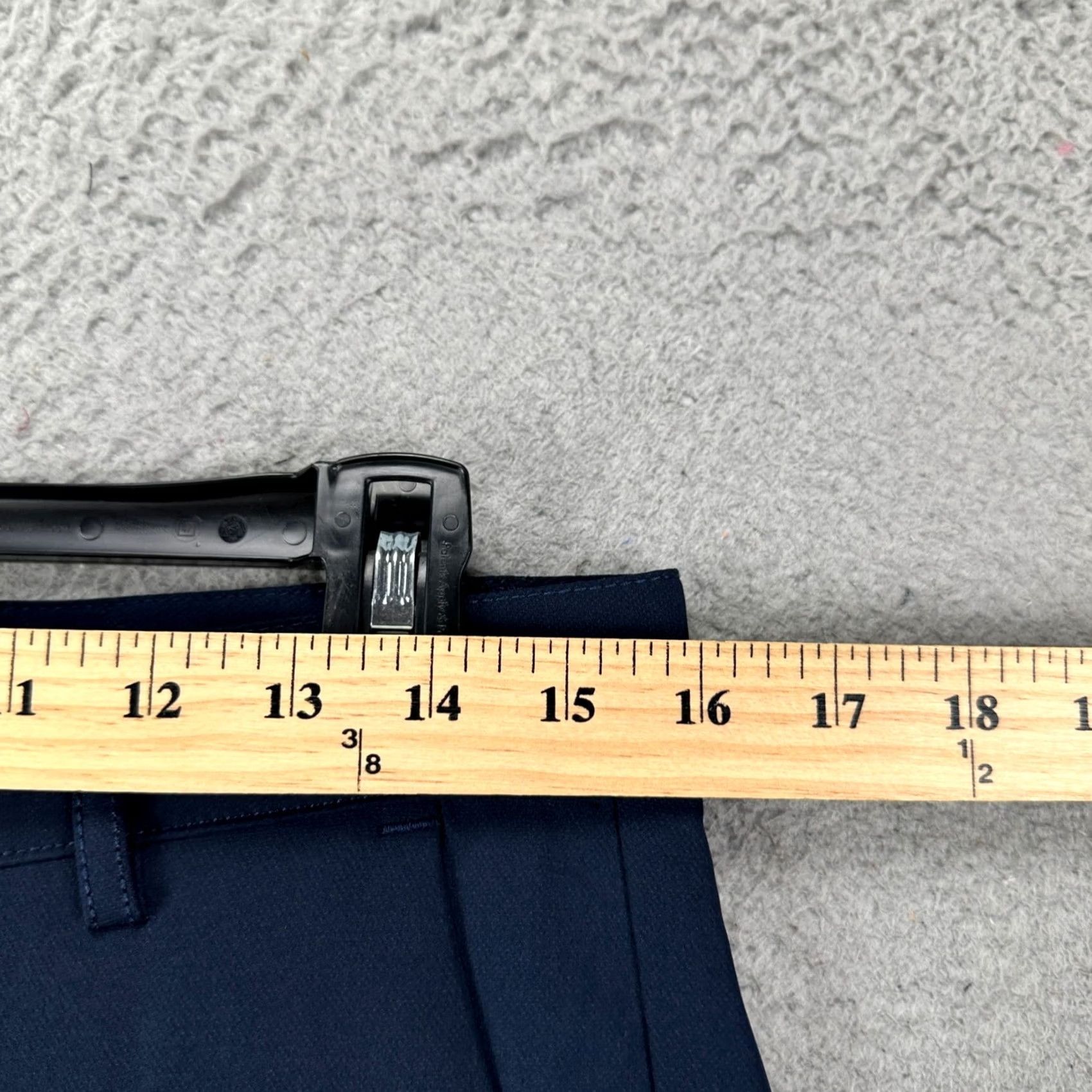 Vintage Day Age Men Performance Chino Pants 30X30 Slim Fit Stretch Navy Blue Pocket Size US 30 / EU 46 - 5 Thumbnail