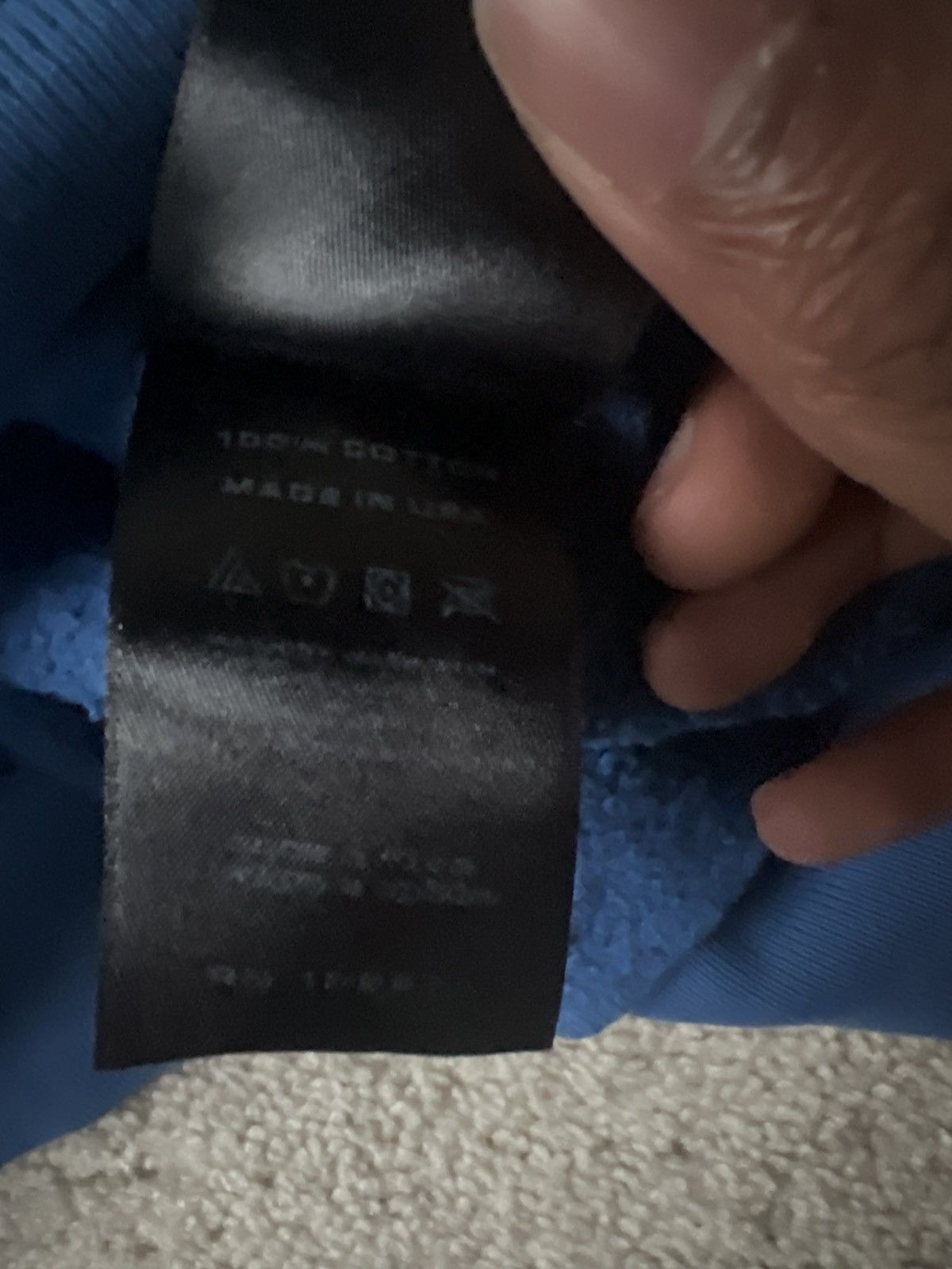 Spyder Blue Sp5der hoodie Size US M / EU 48-50 / 2 - 3 Thumbnail