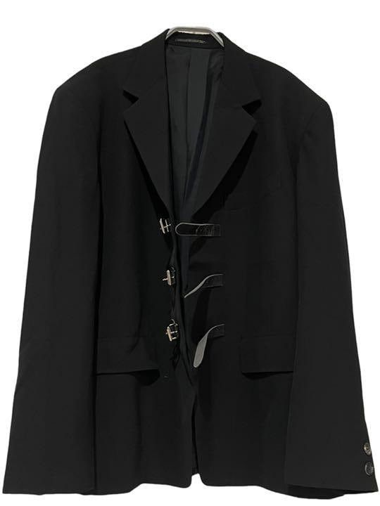 Yohji Yamamoto Yohji Yamamoto Wool Gabba Belt Jacket [1967] Size US L / EU 52-54 / 3 - 2 Thumbnail