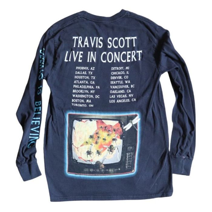 Travis Scott Travis Scott Tour tee (Size S) | Grailed