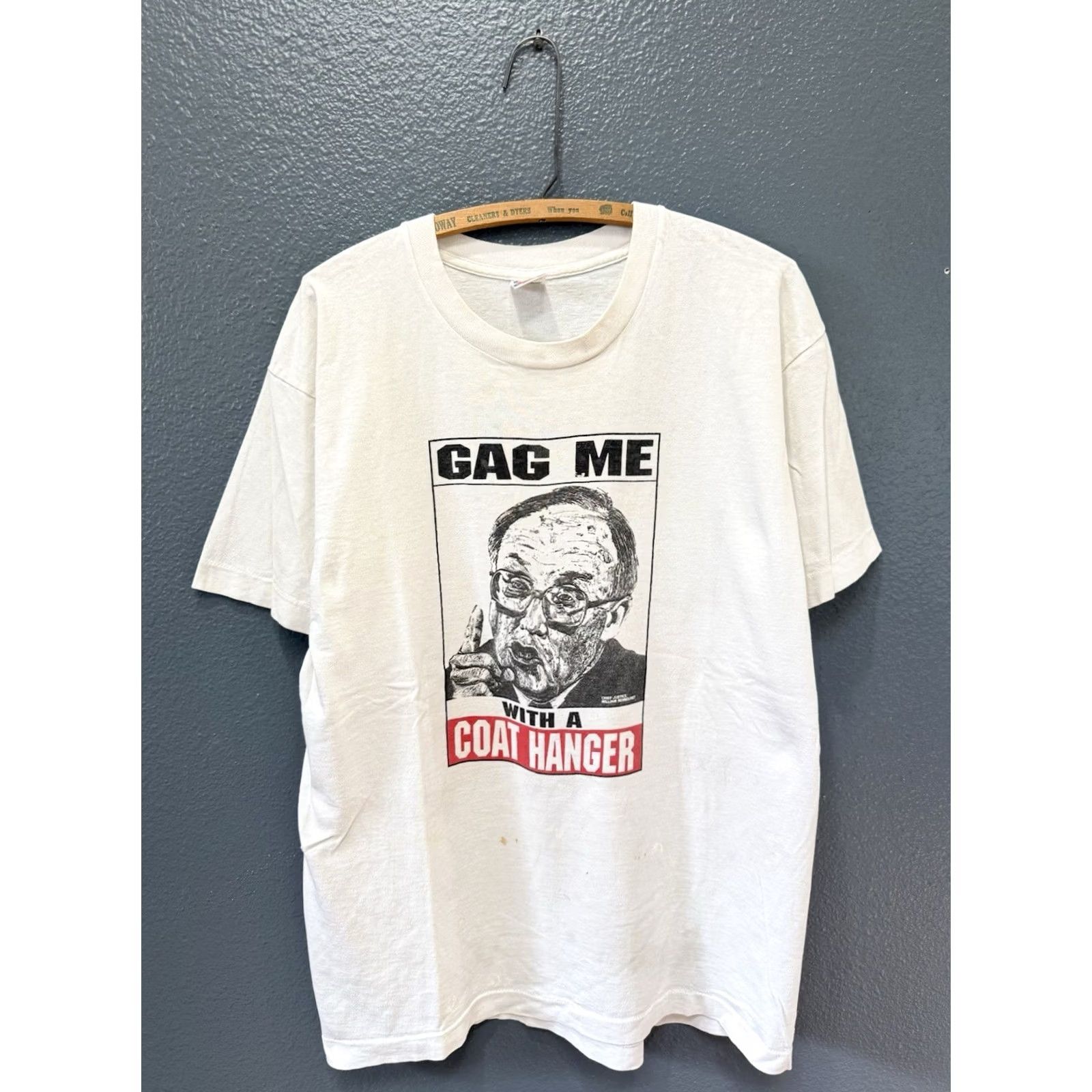 Fruit Of The Loom VINTAGE Chief Justice William Rehnquist Pro Choice White Tee Shirt XL Shirt Mens 1990s Cotton Fruit of the Loom White Mens XL Size US XL / EU 56 / 4 - 3 Thumbnail