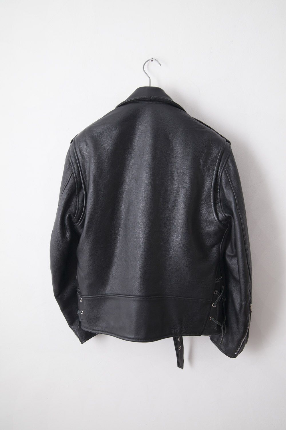 Vintage Vintage 1990's black leather perfecto jacket Size US M / EU 48-50 / 2 - 3 Thumbnail