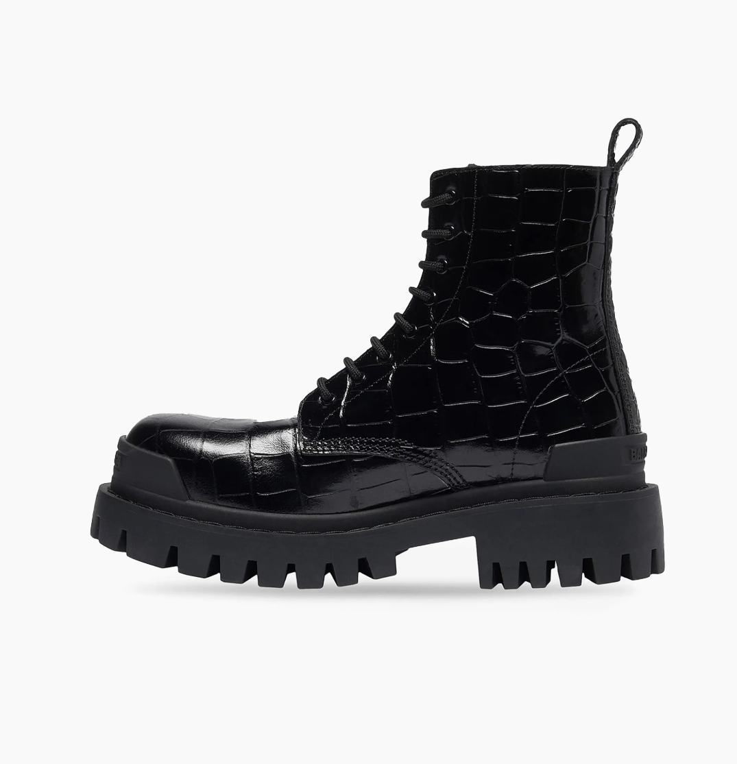 Balenciaga Balenciaga Strike 20mm Lace-up Boot Size US 8 / IT 38 - 8 Thumbnail