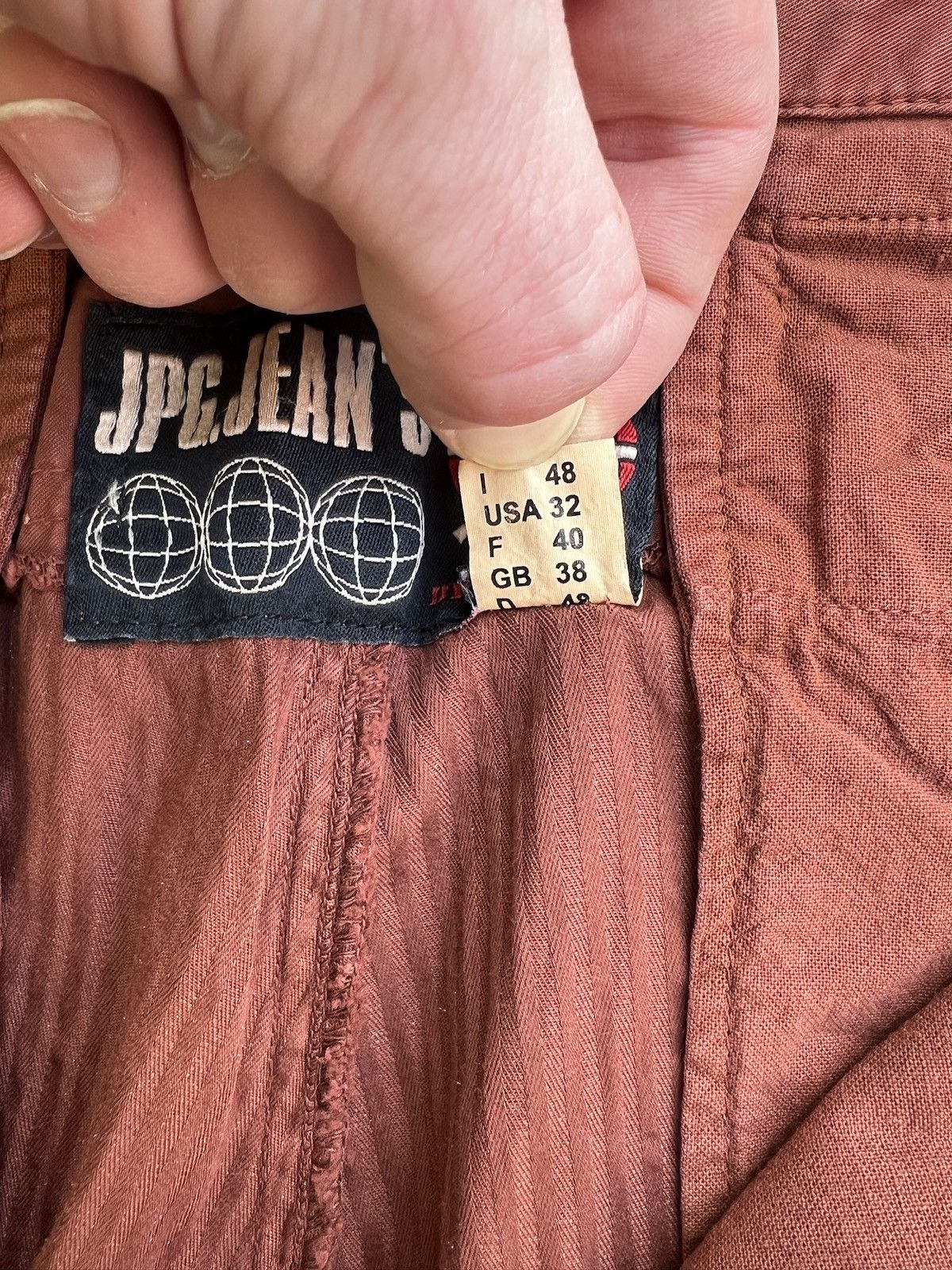 Jean Paul Gaultier Jean Paul Gaultier – JPG Jeans cargo pants Size US 32 / EU 48 - 9 Thumbnail