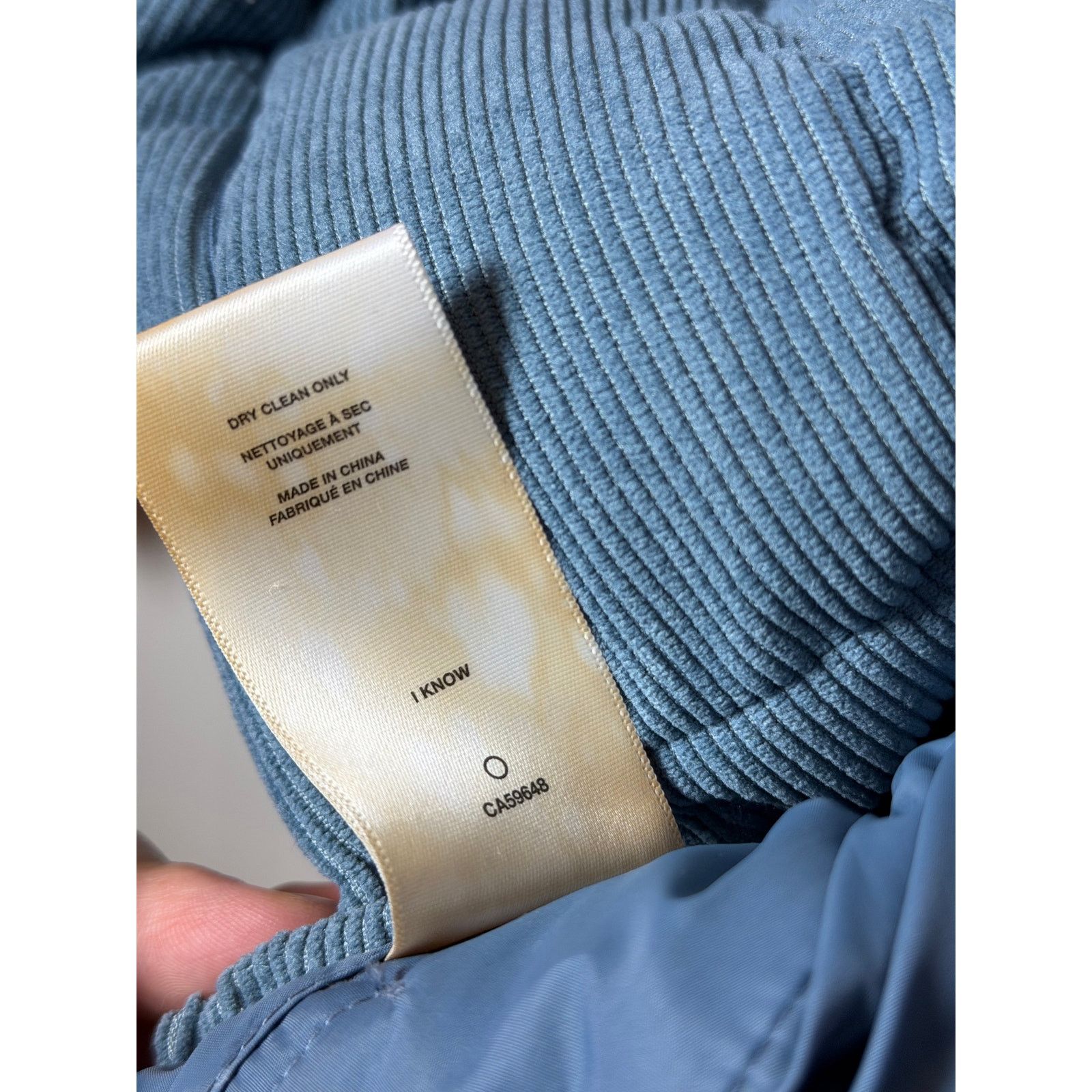 Dime Dime Corduroy Wave Puffer Jacket Large Size US L / EU 52-54 / 3 - 6 Thumbnail