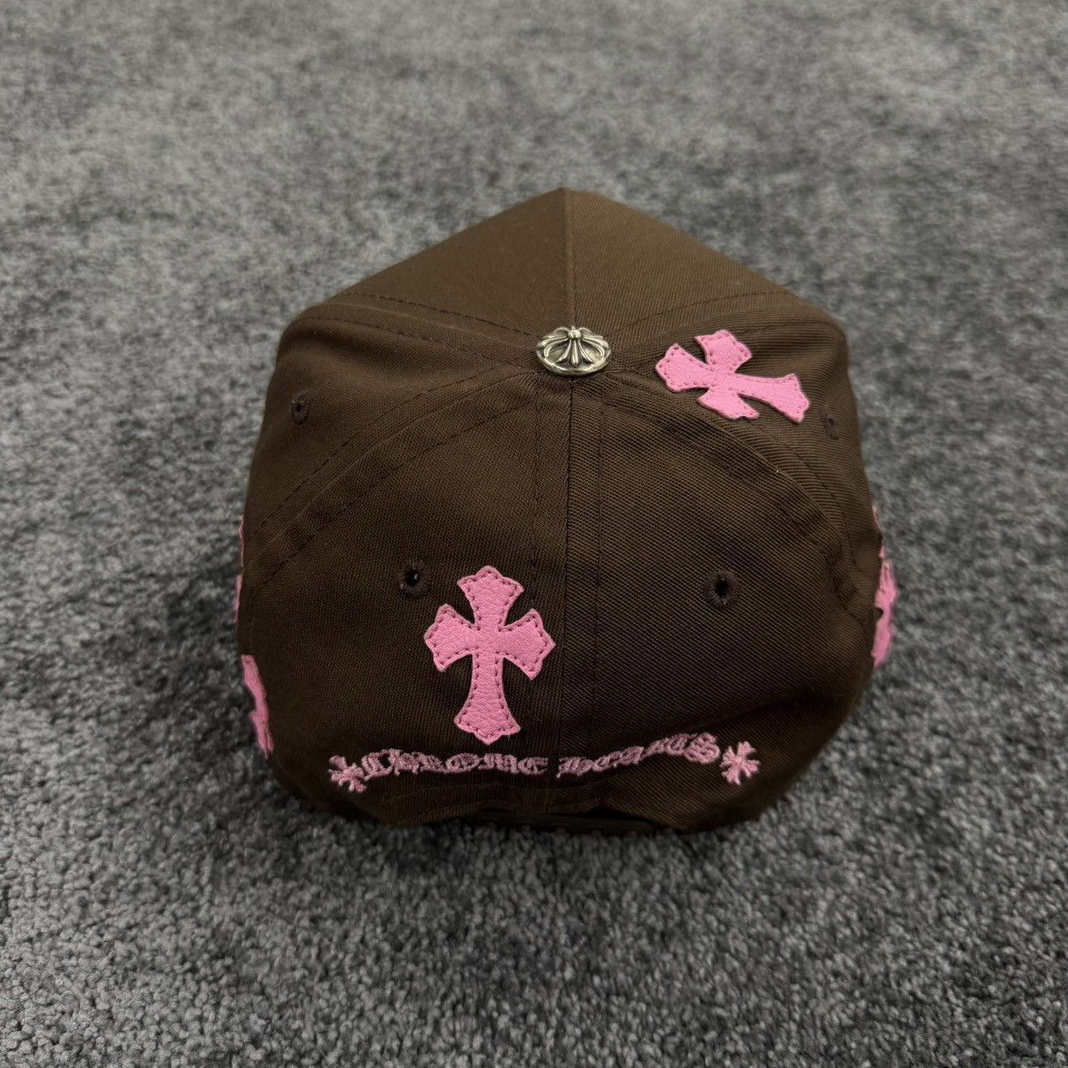 Chrome Hearts Chrome Hearts Brown Pink Patches Cap Hat Size ONE SIZE - 2 Thumbnail