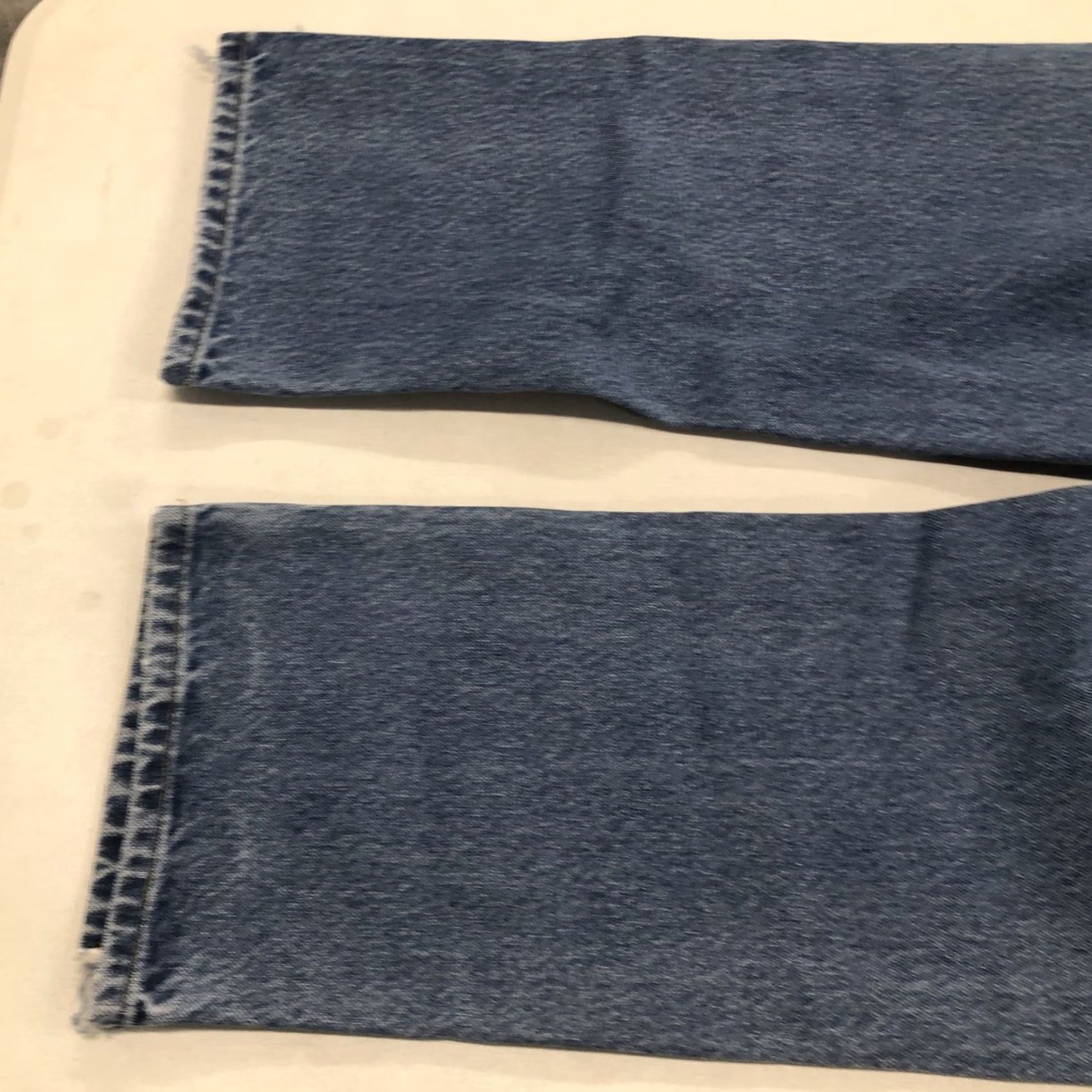 Carhartt VINTAGE Carhartt Jeans 35X28 Blue Denim 5-Pocket Relaxed Straight Mid Rise USA 90s Grunge Hip Hop Logo Mens Size US 35 - 6 Thumbnail