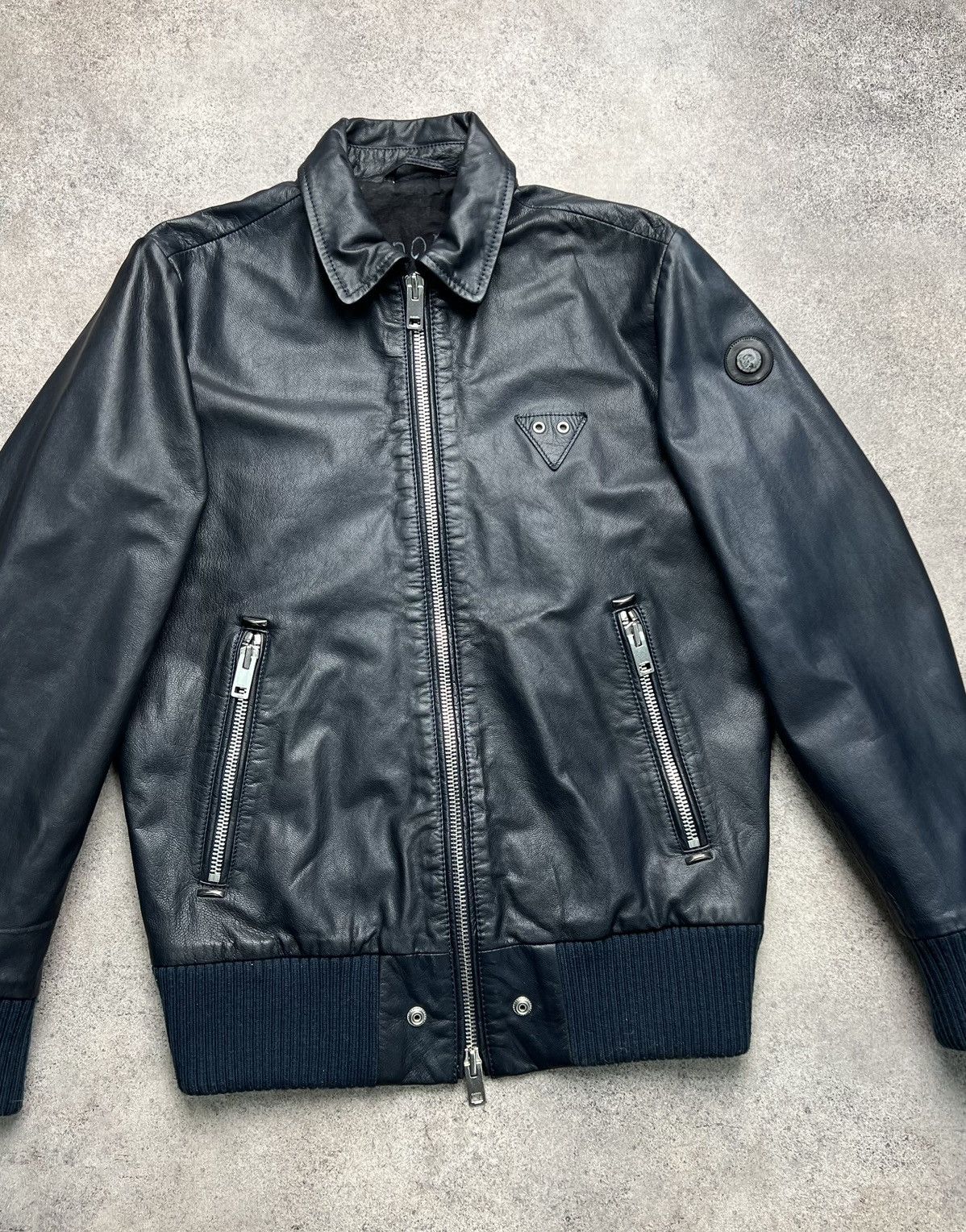 Diesel Diesel streetwear leather jacket Size US S / EU 44-46 / 1 - 4 Thumbnail