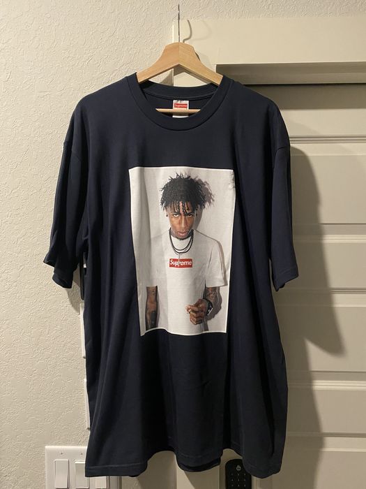 っているショップをご supreme NBA Youngboy Tee Mサイズ Navy