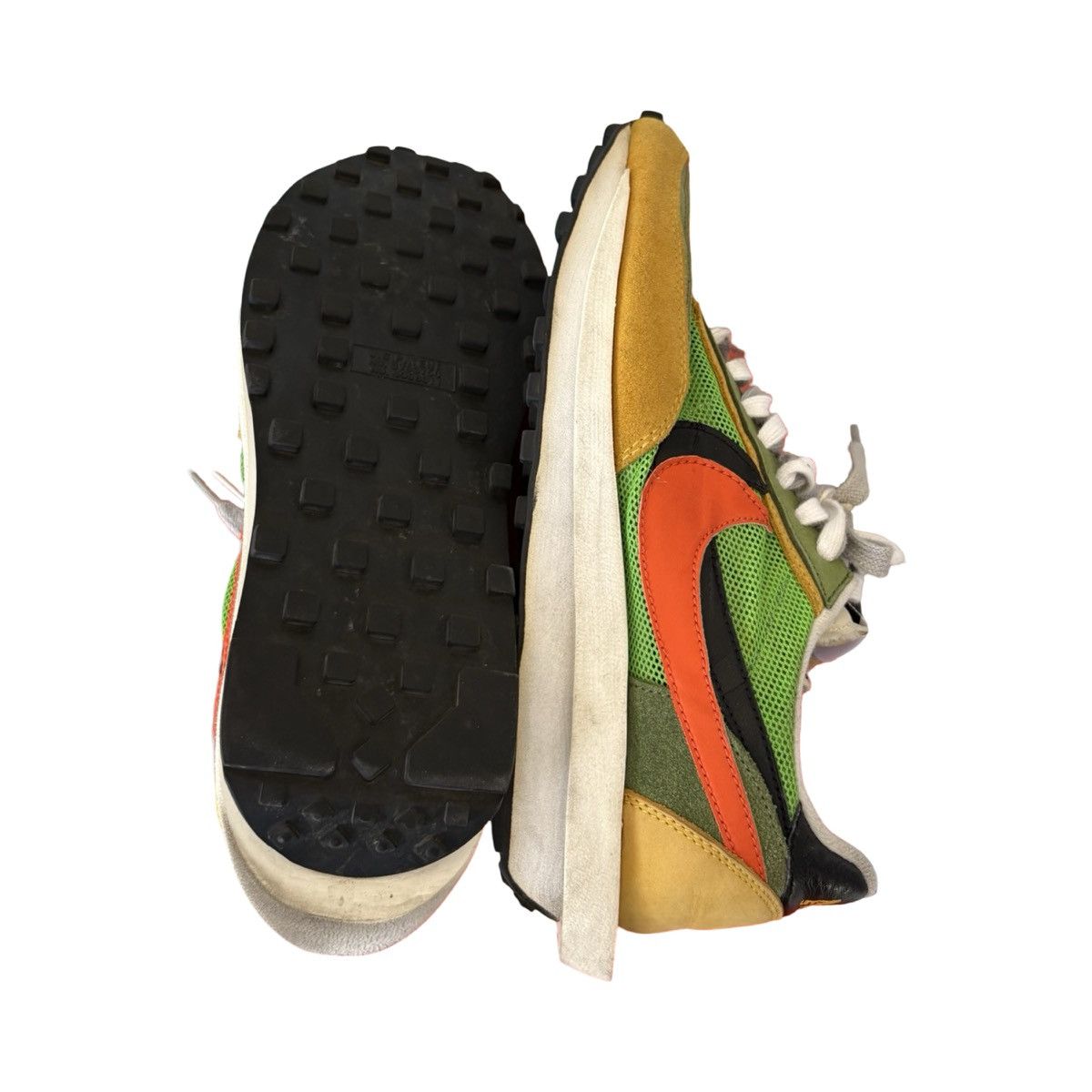 Nike × Sacai LD Waffle Green Gusto Size US 9 / EU 42 - 6 Thumbnail