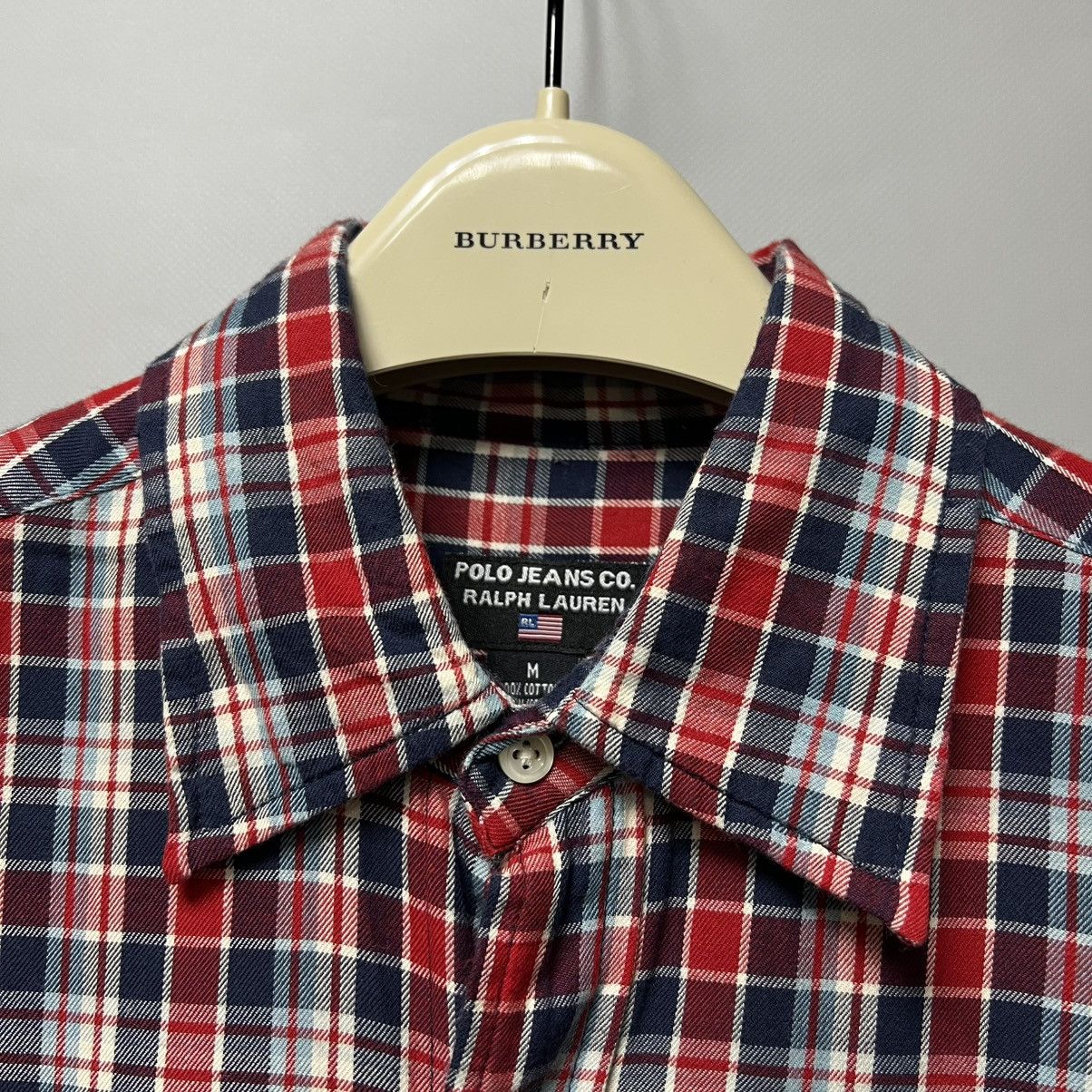 Ralph Lauren Ralph Lauren Polo Jeans Co. Vintage Plaid Flannel Shirt y2k Size US M / EU 48-50 / 2 - 4 Thumbnail