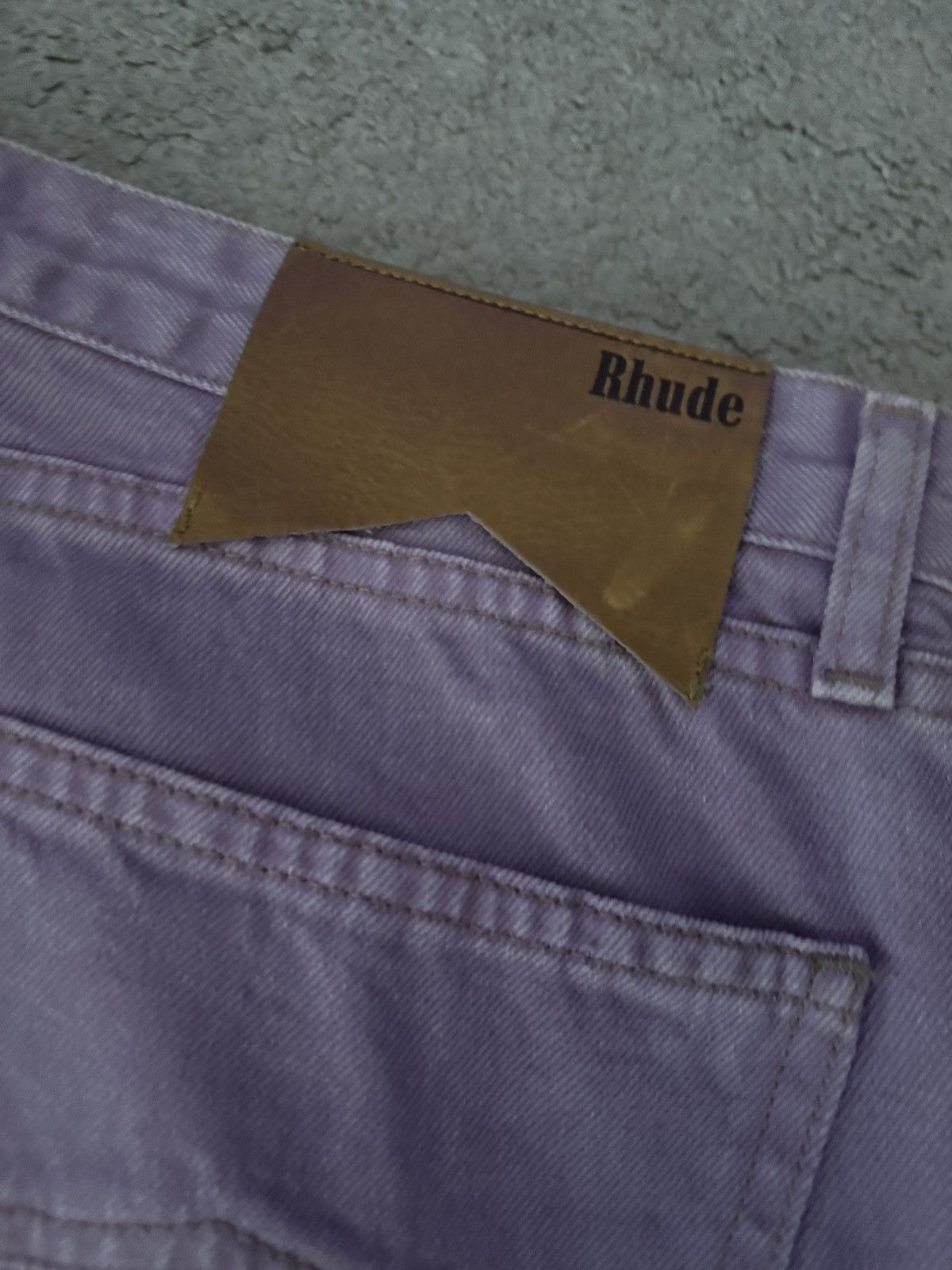 Rhude Rhude wide leg denim jeans size 34 Size US 34 / EU 50 - 7 Thumbnail