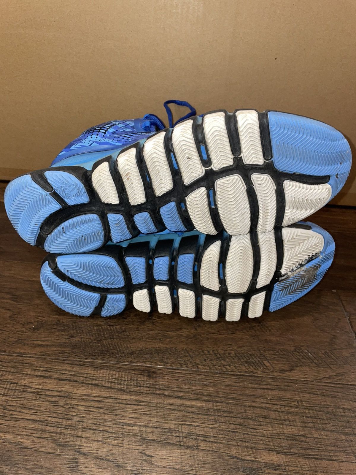 Adidas Adidas Crazyquick Adipure Triple Blue Size US 10 / EU 43 - 6 Thumbnail