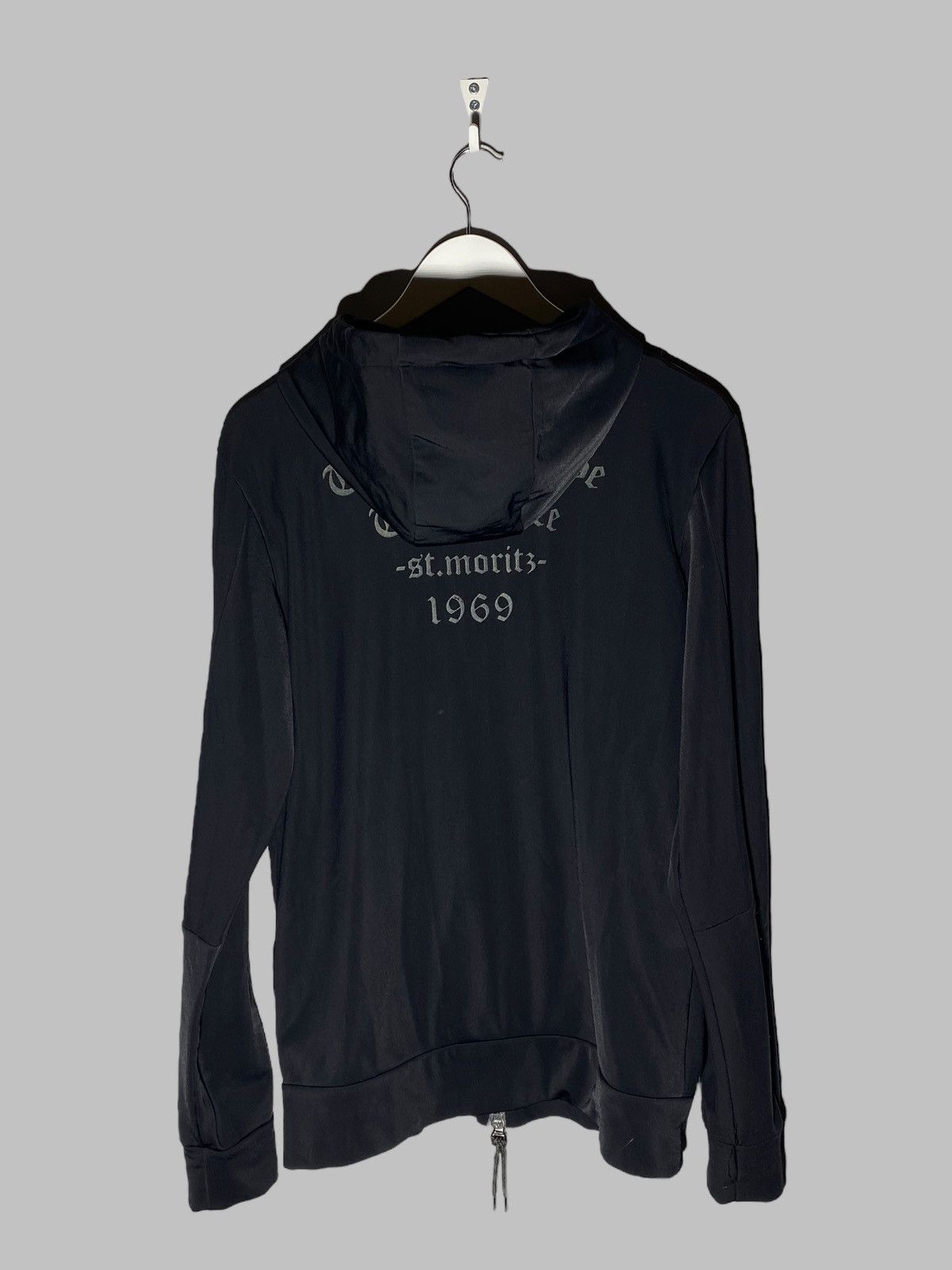 JET SET Jet Set St. Moritz Full Zip Up Hoodie Black Size US L / EU 52-54 / 3 - 3 Thumbnail