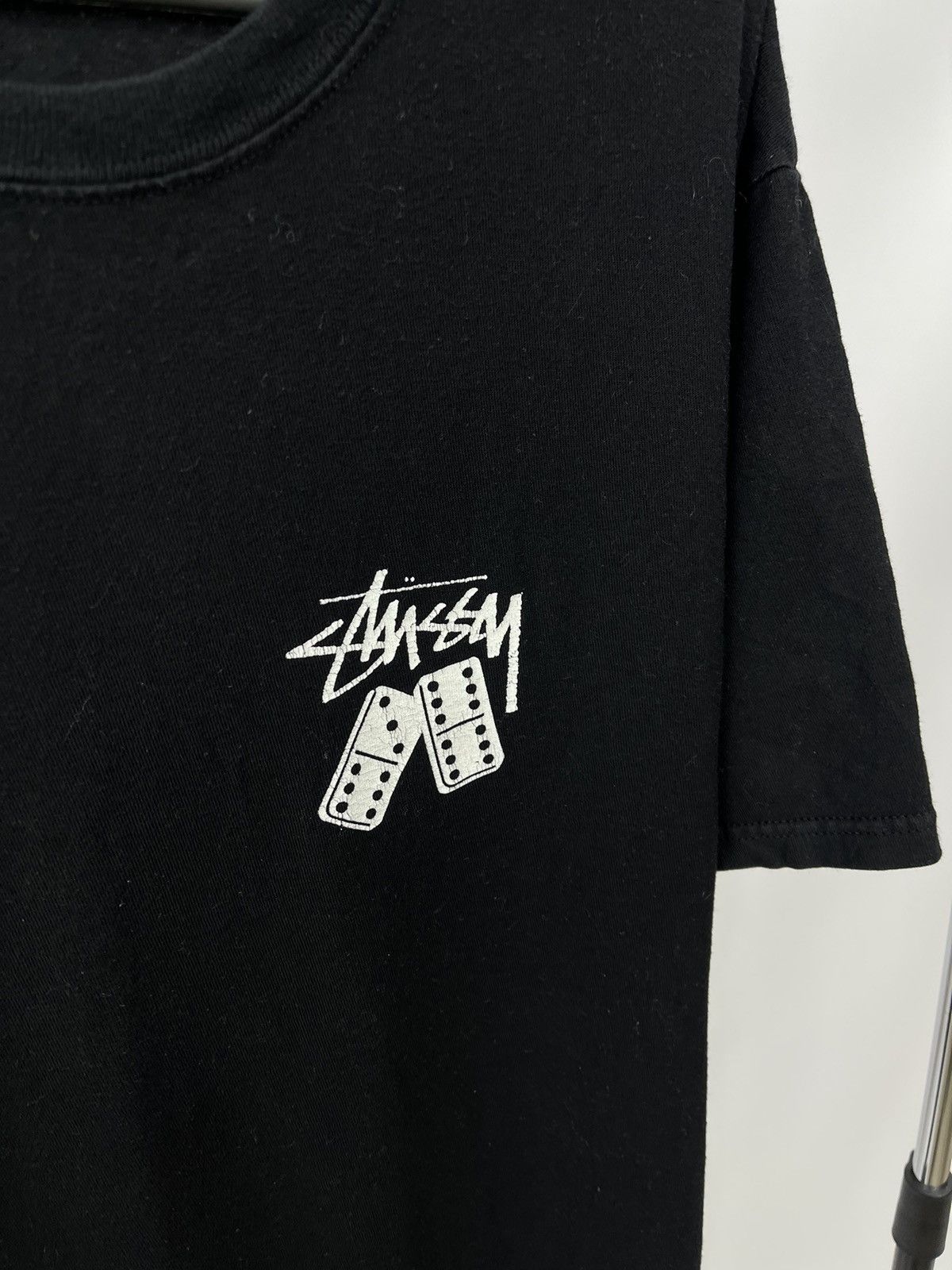 Stussy Stussy T-Shirt Big Logo Size L Black Made in Mexico Size US L / EU 52-54 / 3 - 6 Thumbnail
