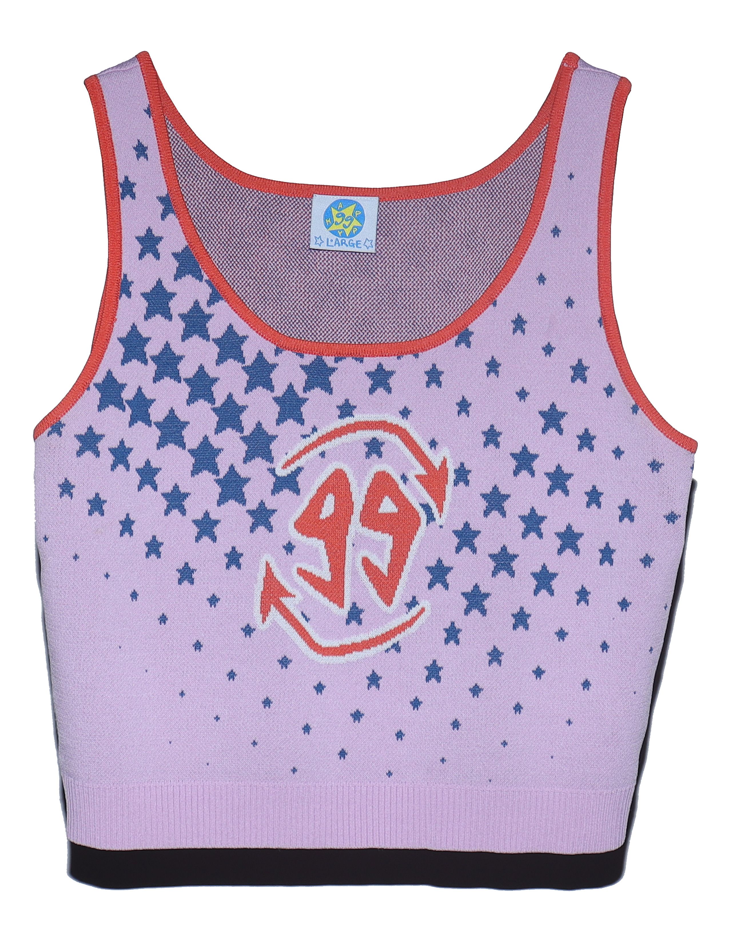 Happy99 Happy99 Star Knit Tank Size L / US 10 / IT 46 - 1 Thumbnail