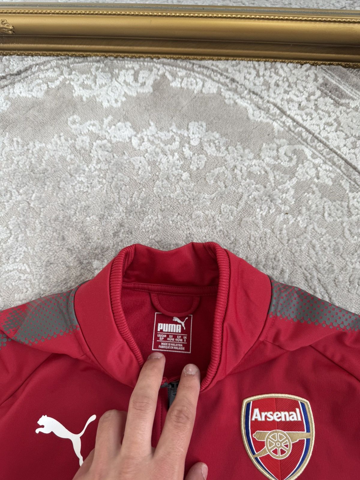 Puma Puma Arsenal Football Jacket Training Soccer Track Top zip Size US S / EU 44-46 / 1 - 5 Thumbnail