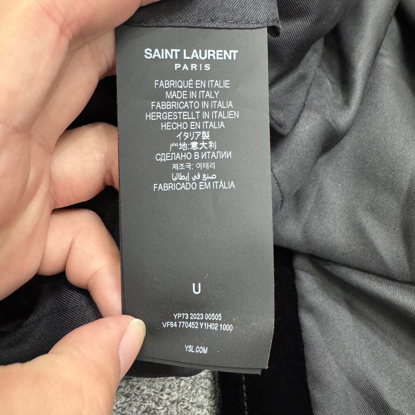 Saint Laurent Paris saint laurent black velvet blazer. Size US M / EU 48-50 / 2 - 4 Thumbnail