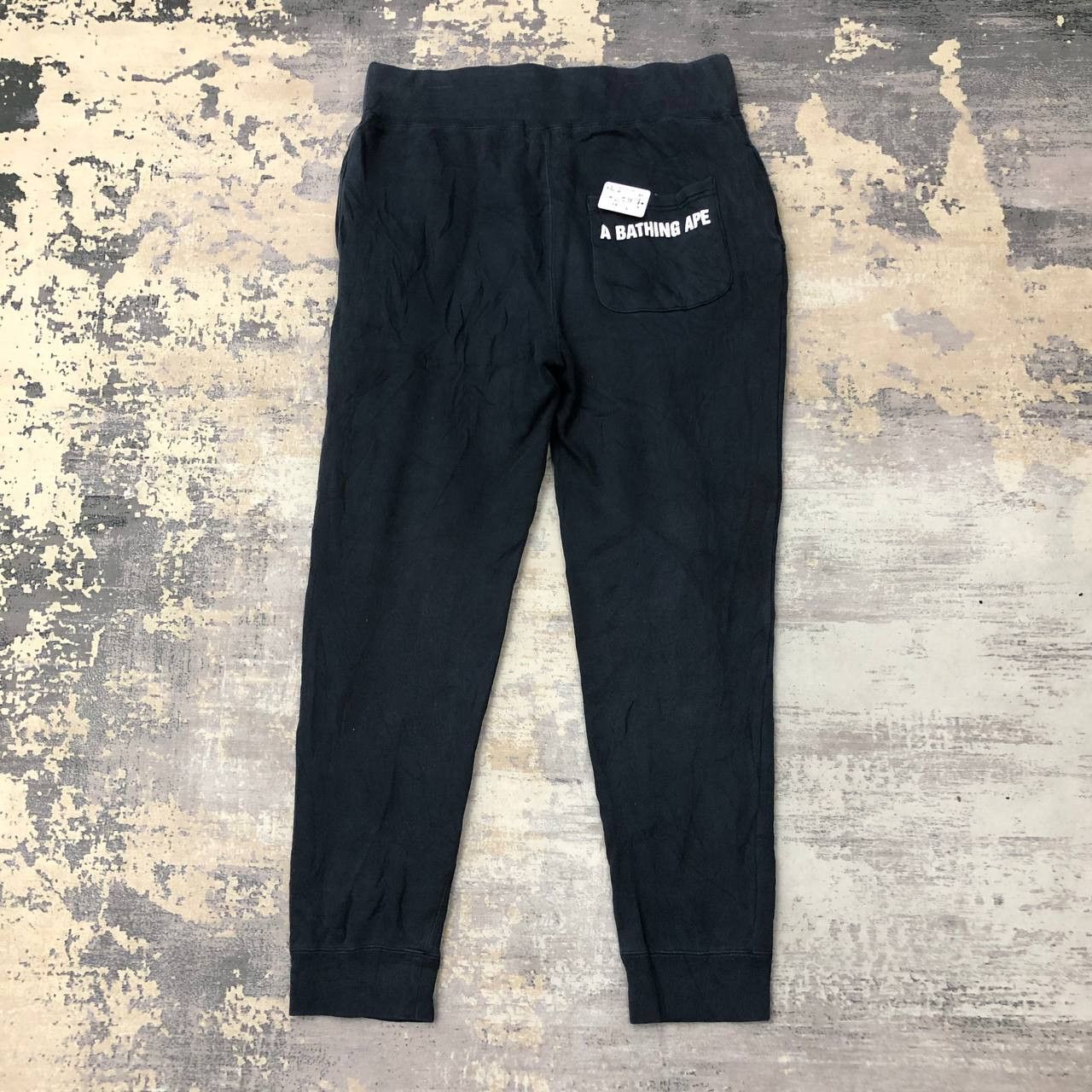 Bape P797 A BATHING APE SWEAT PANTS Size US 32 / EU 48 - 2 Thumbnail