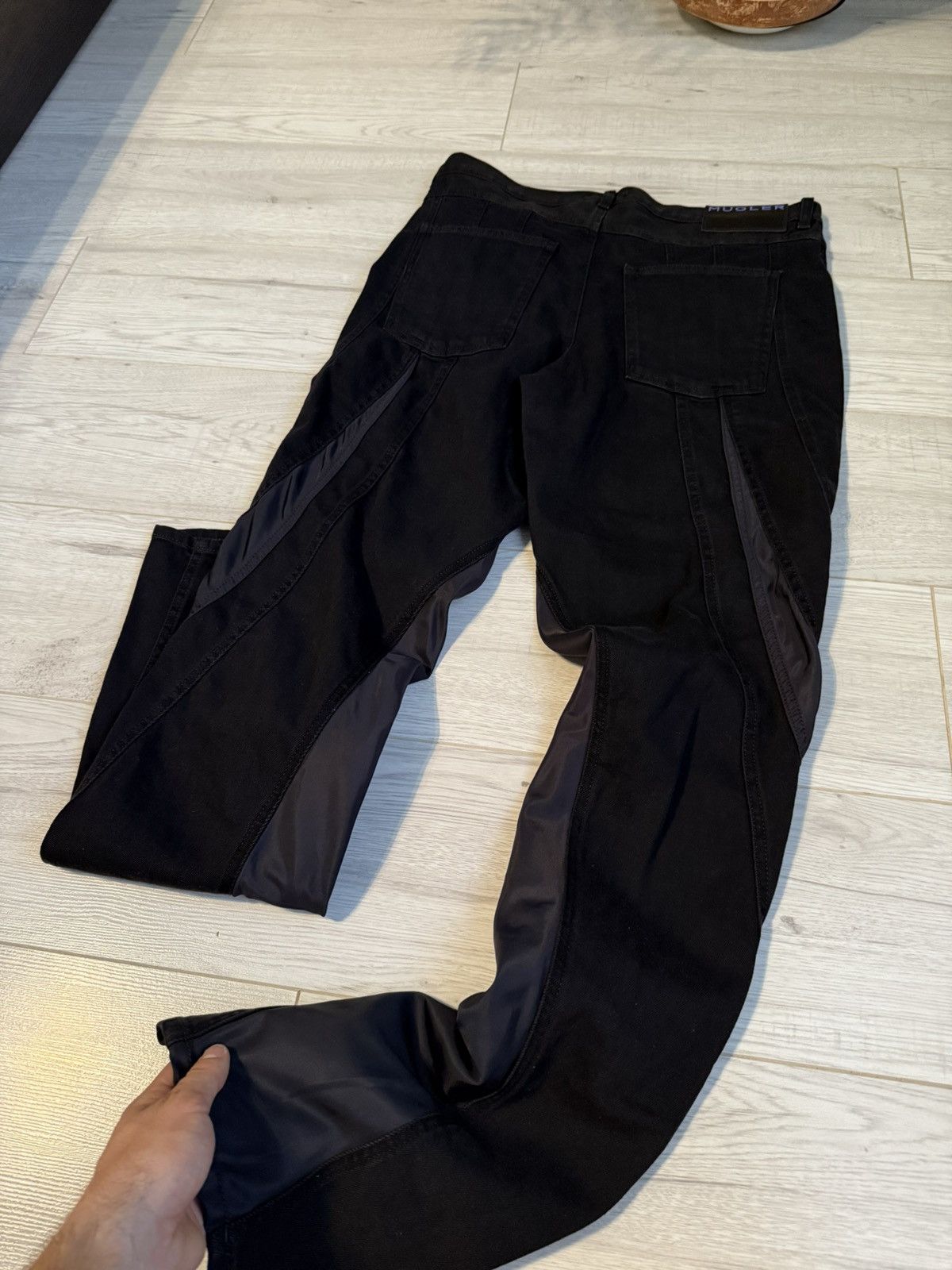 H&M × Mugler Mugler X H&M jeanns Pants Size US 34 / EU 50 - 7 Thumbnail