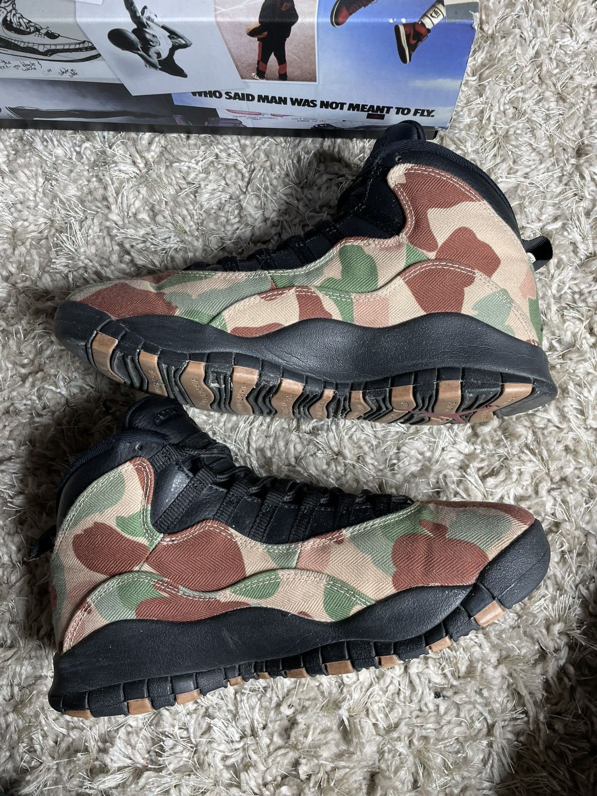 Jordan Brand Jordan 10 Duck Camo Size US 8.5 / EU 41-42 - 3 Thumbnail