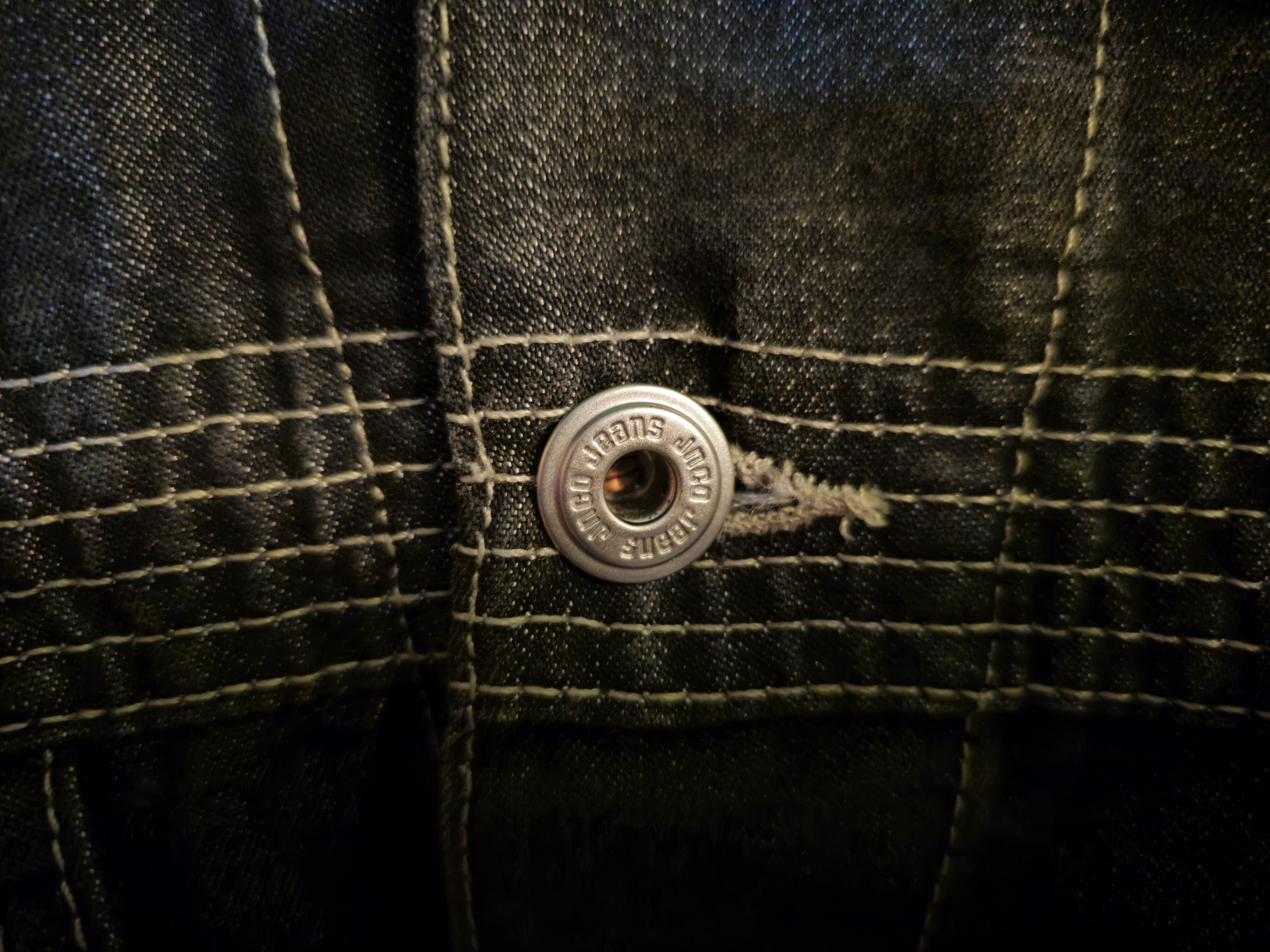 JNCO Vintage 1990s Black JNCO Jeans Denim Jean Trucker Jacket Size US XL / EU 56 / 4 - 6 Thumbnail