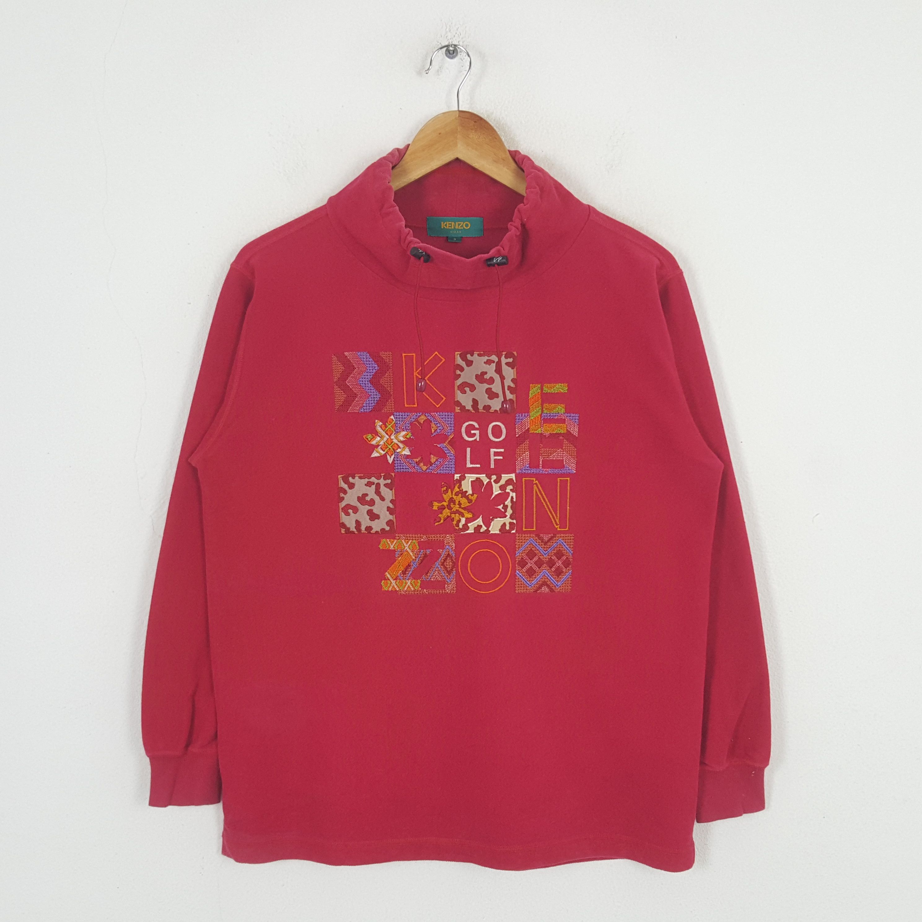 Vintage Kenzo Golf Japanese Style Sweatshirt C281N15