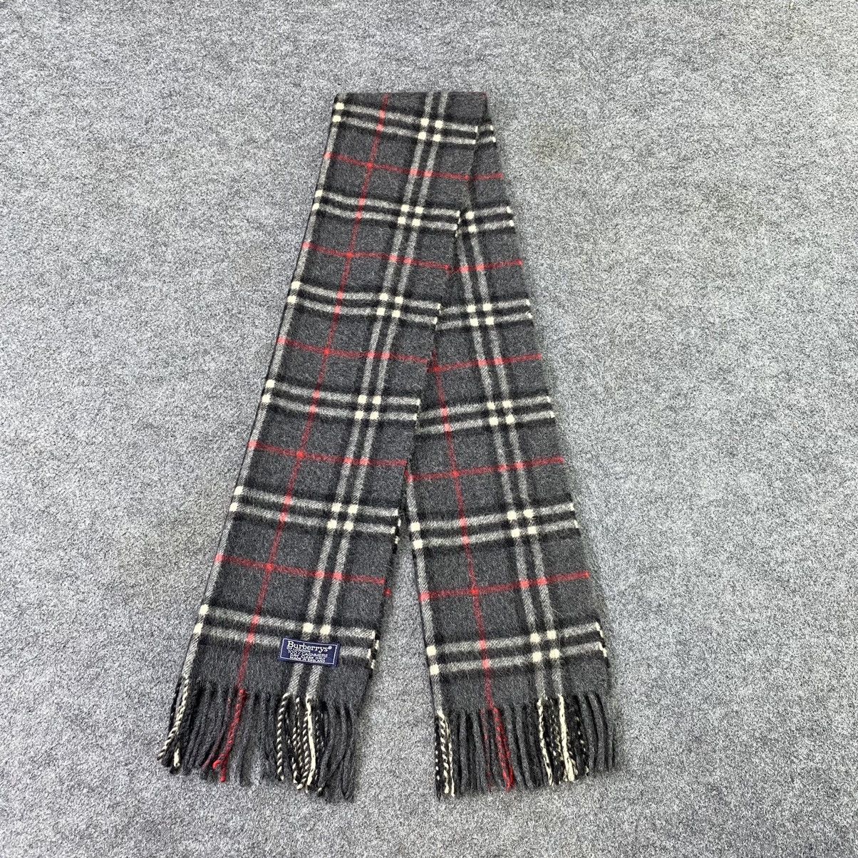 Burberry × Vintage Burberry Muffler / Scarf / Neckwear - T1339 Size ONE SIZE - 2 Thumbnail