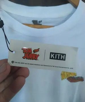 Disney × Kith Kith x Tom & Jerry L/S Cheese Tee White Size US M / EU 48-50 / 2 - 6 Thumbnail
