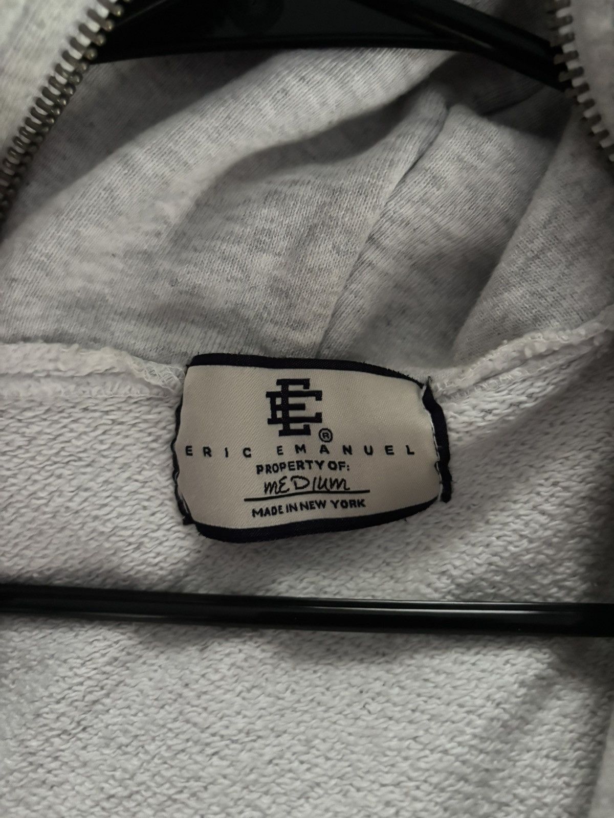 Eric Emanuel Eric Emanuel grey zip up hoodie Size US M / EU 48-50 / 2 - 4 Thumbnail
