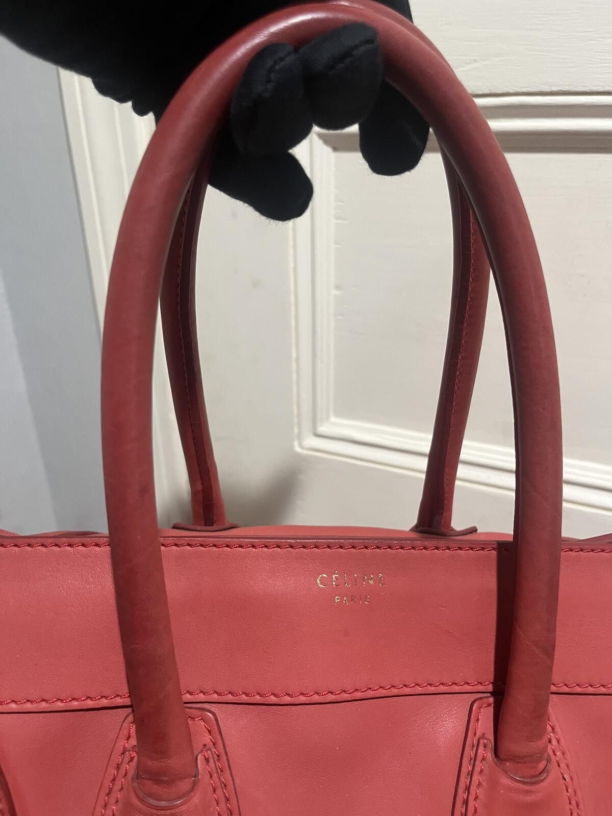 Celine Authentic Celine luggage tote bag Size ONE SIZE - 5 Thumbnail