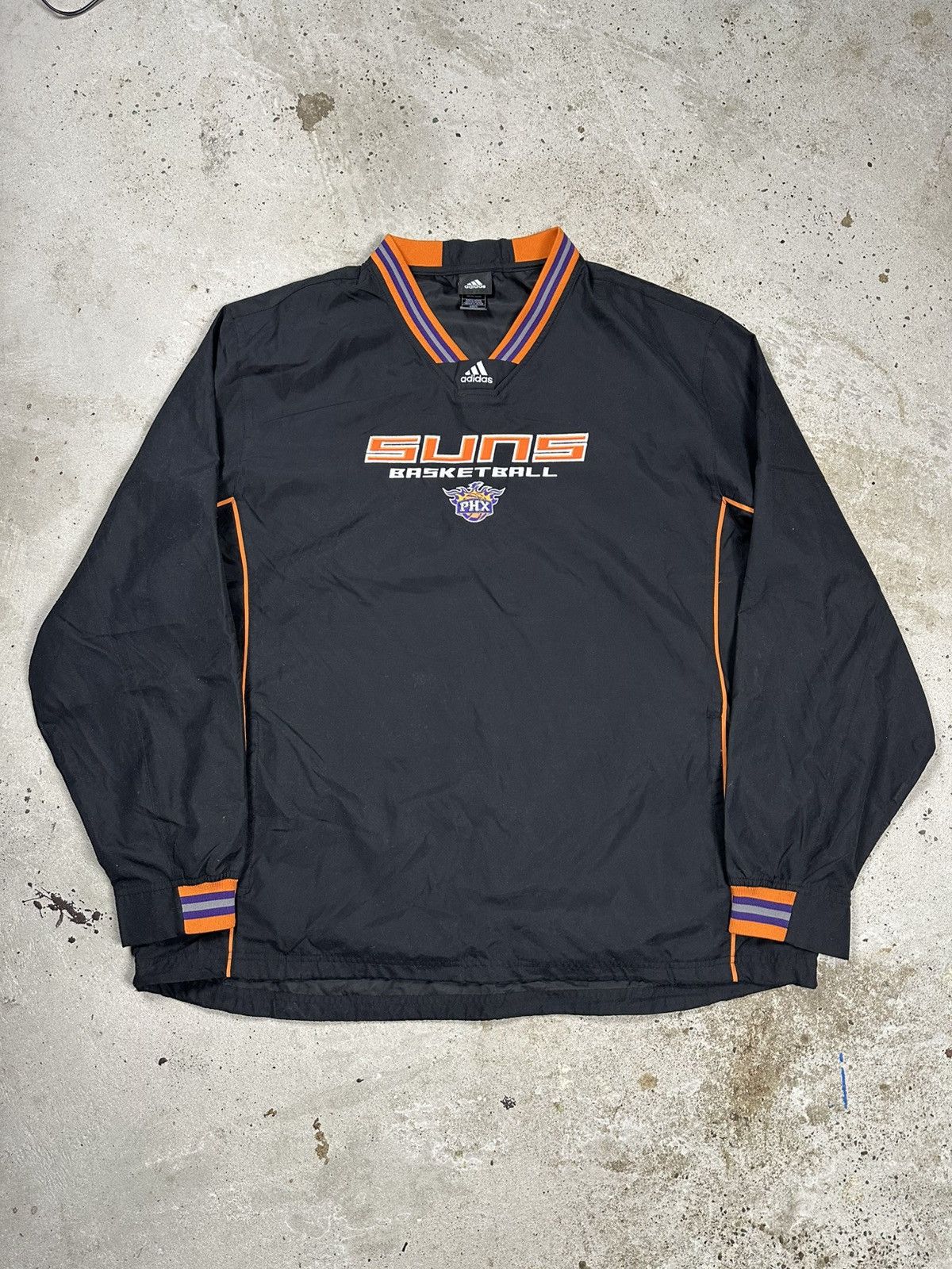 Adidas Vintage Y2K Adidas NBA Phoenix Suns Basketball Track Jacket Size US XL / EU 56 / 4 - 1 Thumbnail