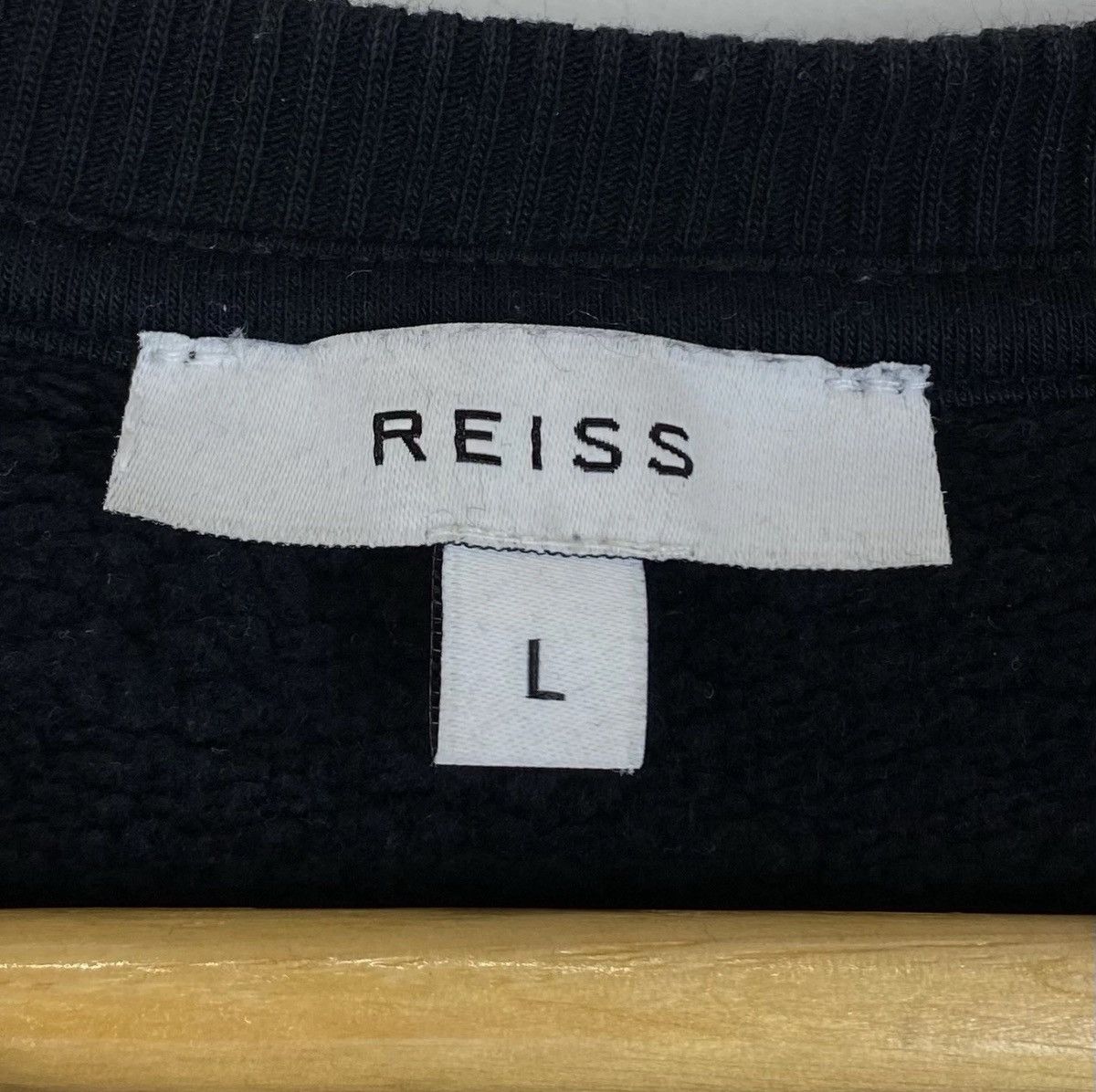 Reiss Reiss Alec Sweatshirt Crewneck Jumper Top Long Sleeve Black Size US L / EU 52-54 / 3 - 3 Thumbnail