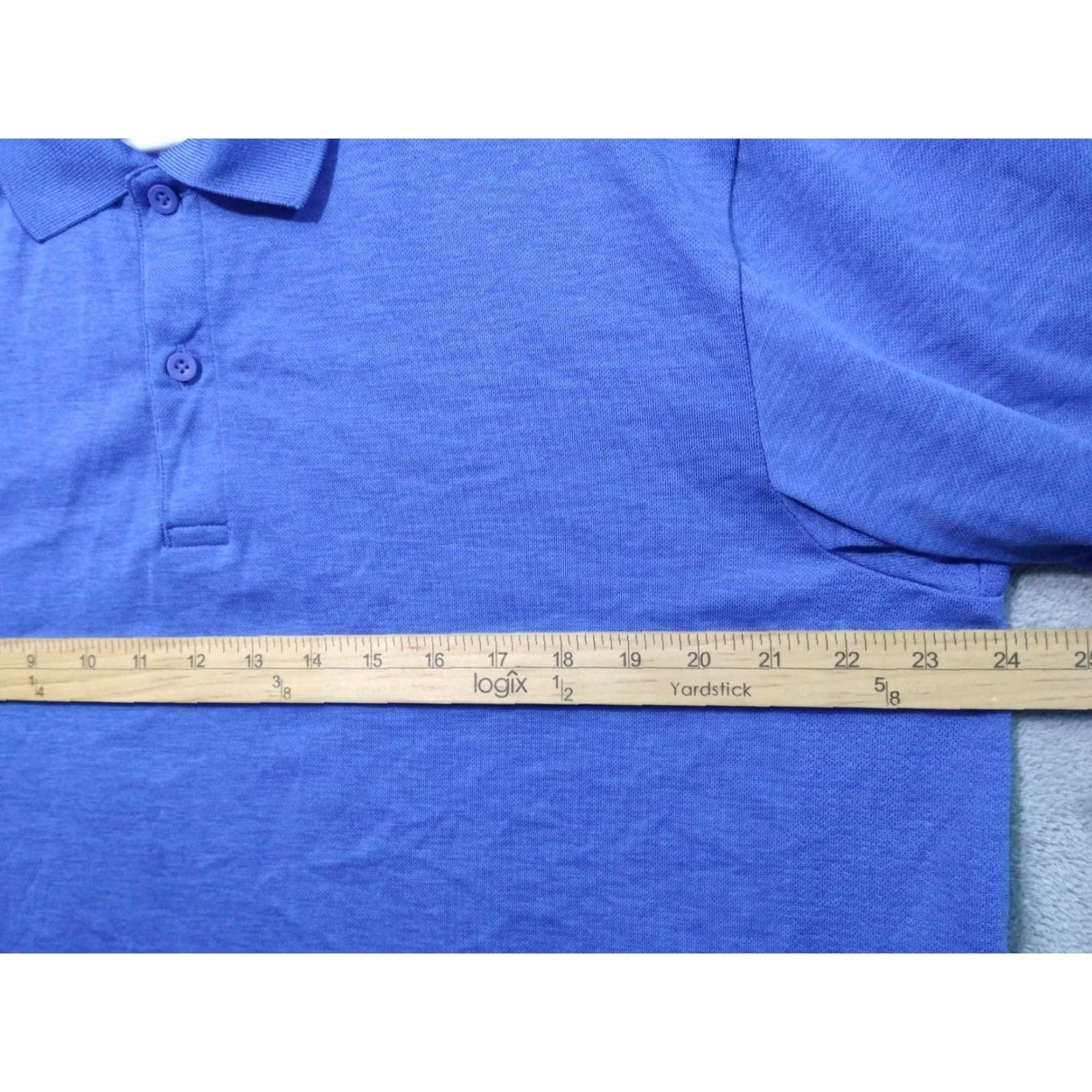 Uniqlo Uniqlo Polo Shirt XL Blue Short Sleeve Dry Ex Breathable Lightweight Quick Dry Regular Fit Mens Size US XL / EU 56 / 4 - 4 Thumbnail