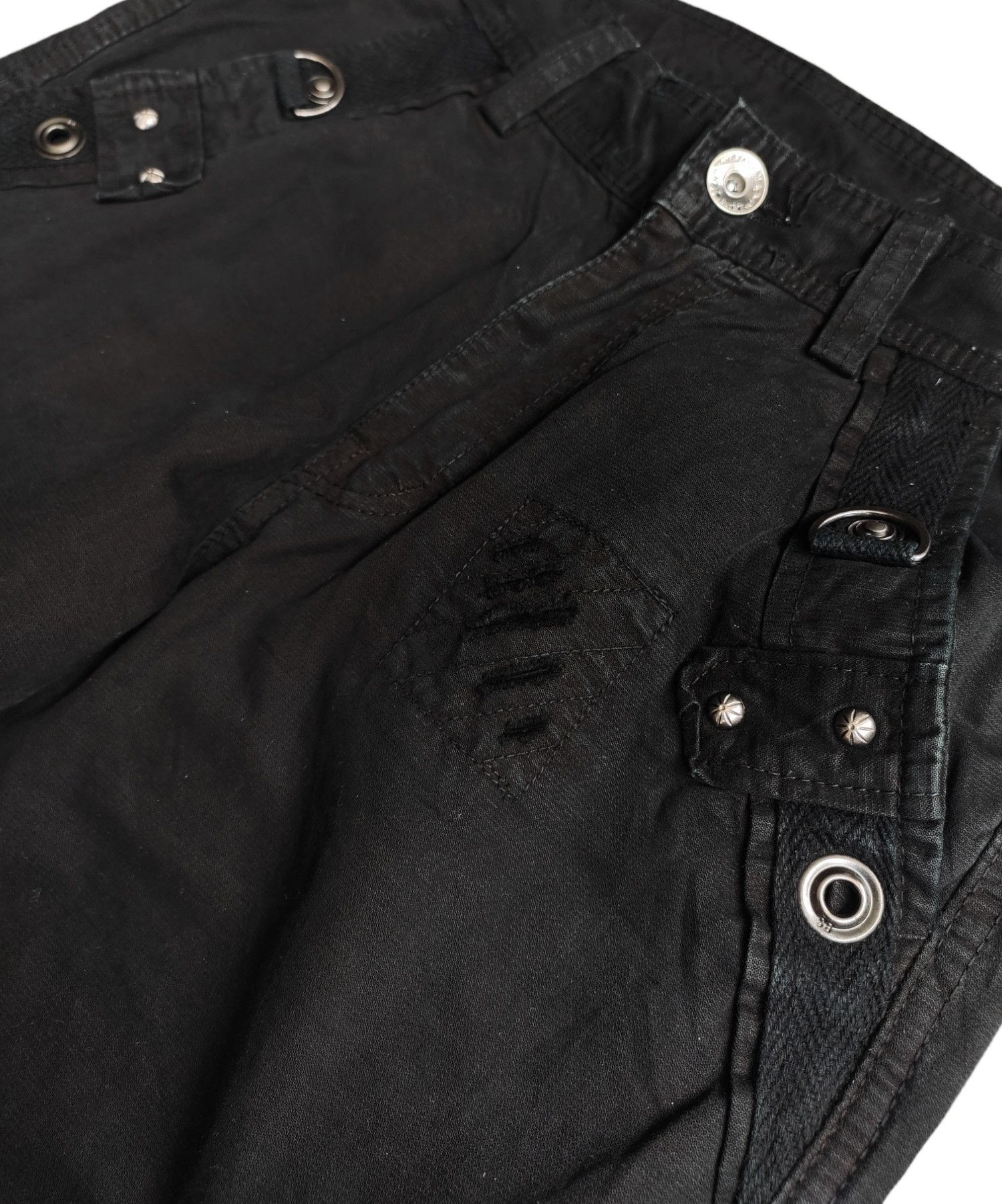 Japanese Brand 👑Cargomultipocket streetwear pants👑 Size US 29 - 6 Thumbnail