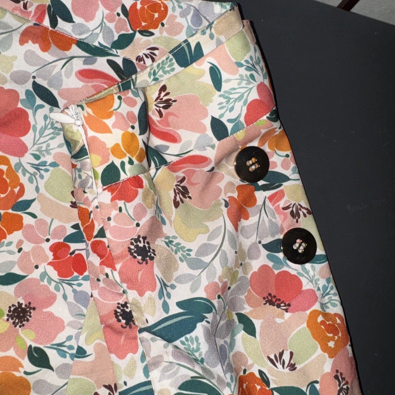 Other Molly Bracken Floral Shorts Lightweight Wrinkle Free Coastal Size 25" / US 0 / IT 36 - 8 Thumbnail