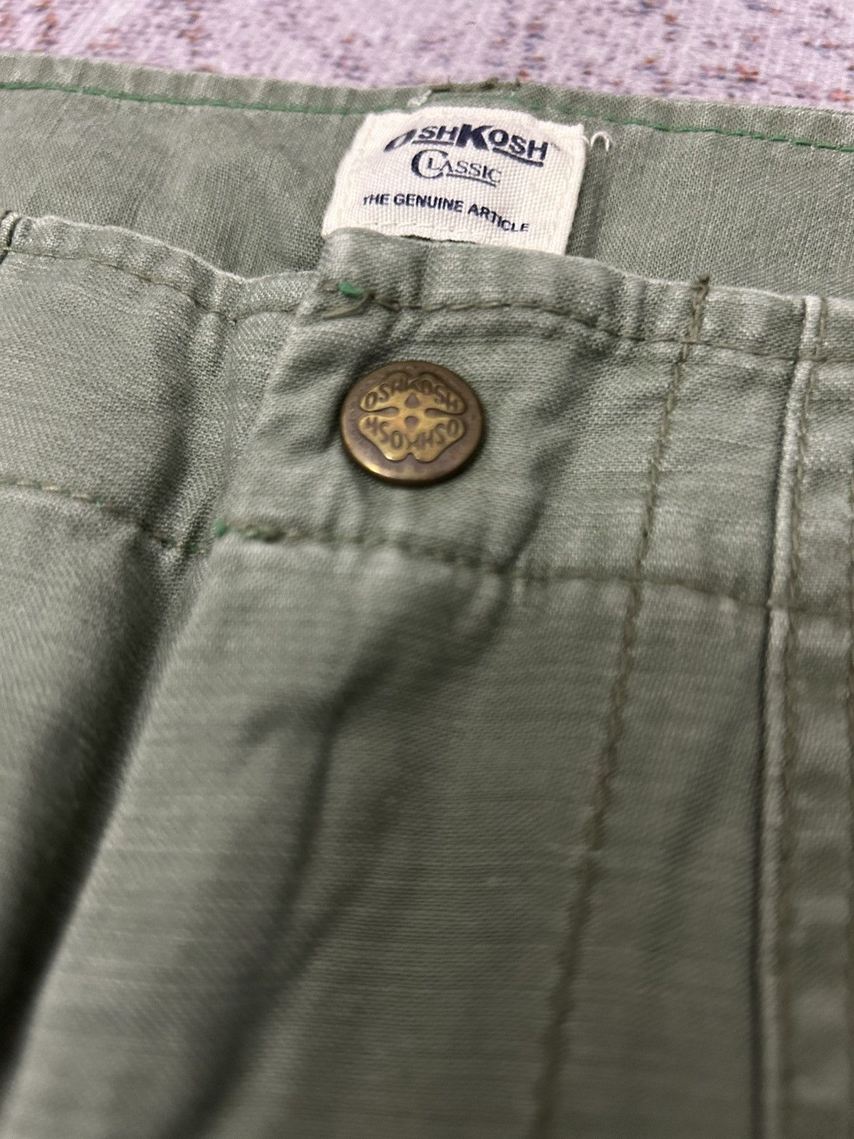 Oshkosh Oshkosh Japan Fatigue Army Pants Size US 28 / EU 44 - 7 Thumbnail