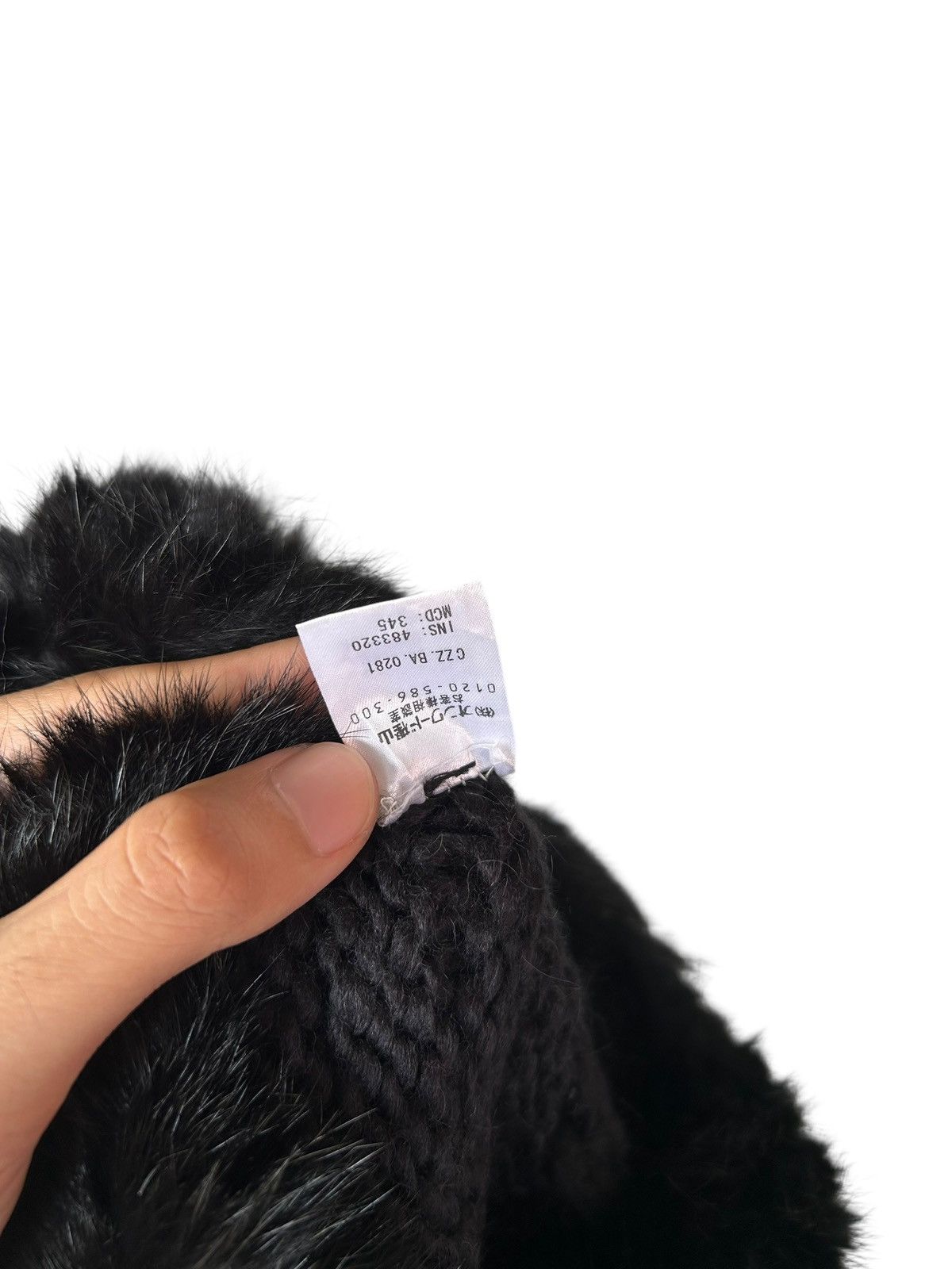 Japanese Brand Mohawk Japanese Punk Bondage Fur Hairy Beanie Hats Size ONE SIZE - 8 Thumbnail