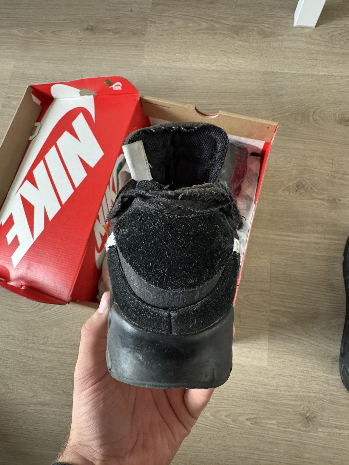 Nike × Off-White Air Max 90 x off white Size US 9.5 / EU 42-43 - 15 Thumbnail
