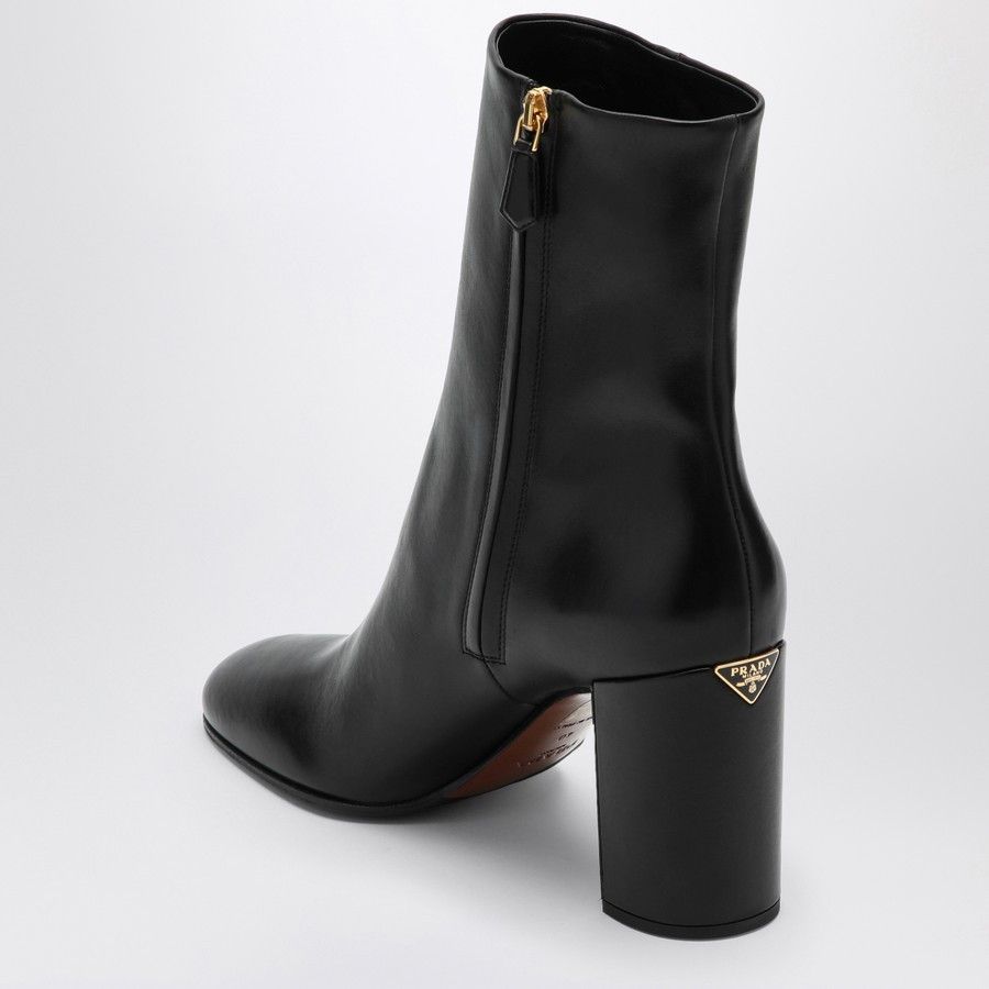 Prada o1d2blof0924 Leather Boots in Black Size US 8 / IT 38 - 4 Thumbnail