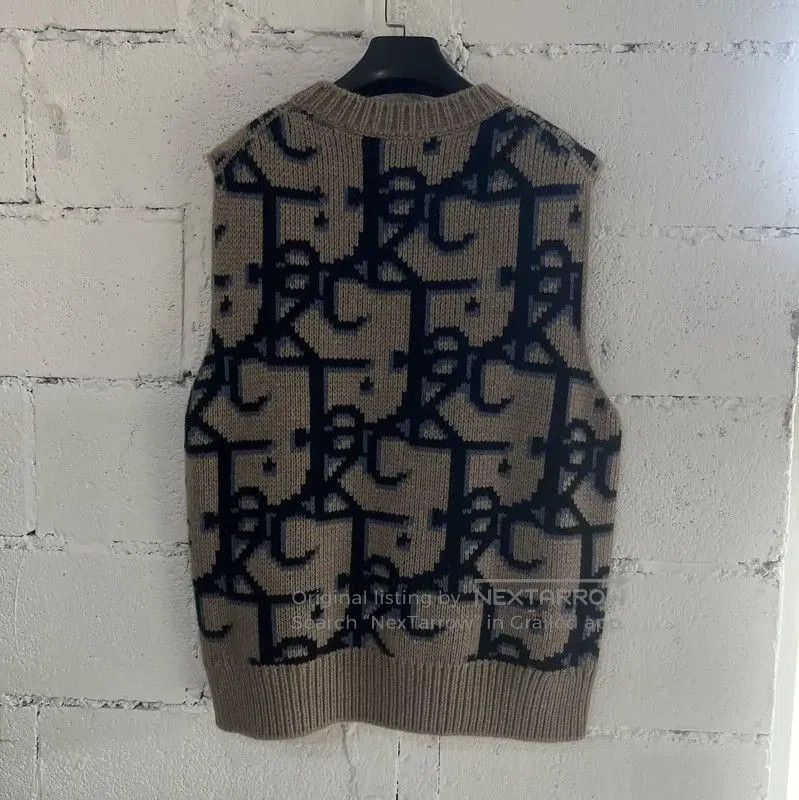 Dior Dior Khaki Cashmere Men's Sweater . Size US S / EU 44-46 / 1 - 2 Thumbnail