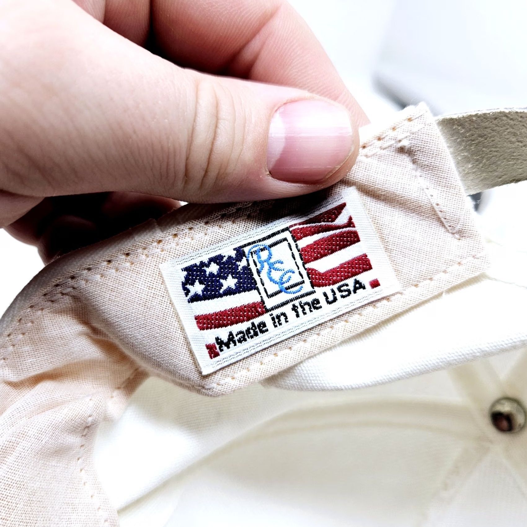 Vintage VINTAGE USA 80s 90s Trucker Hat Unbranded White One Size Adjustable Men Mens Size ONE SIZE - 7 Thumbnail